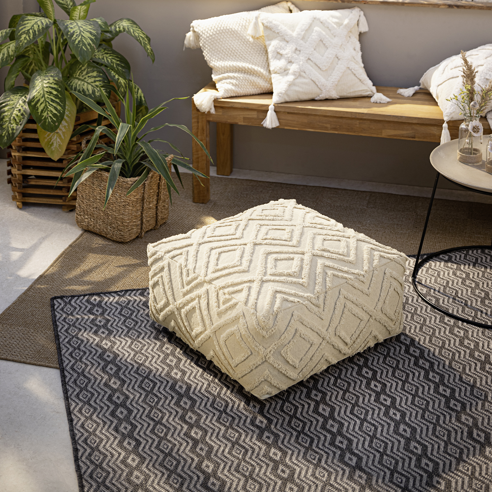 Acheter Pouf "Can Marca"  dans la boutique en ligne de Frank Flechtwaren