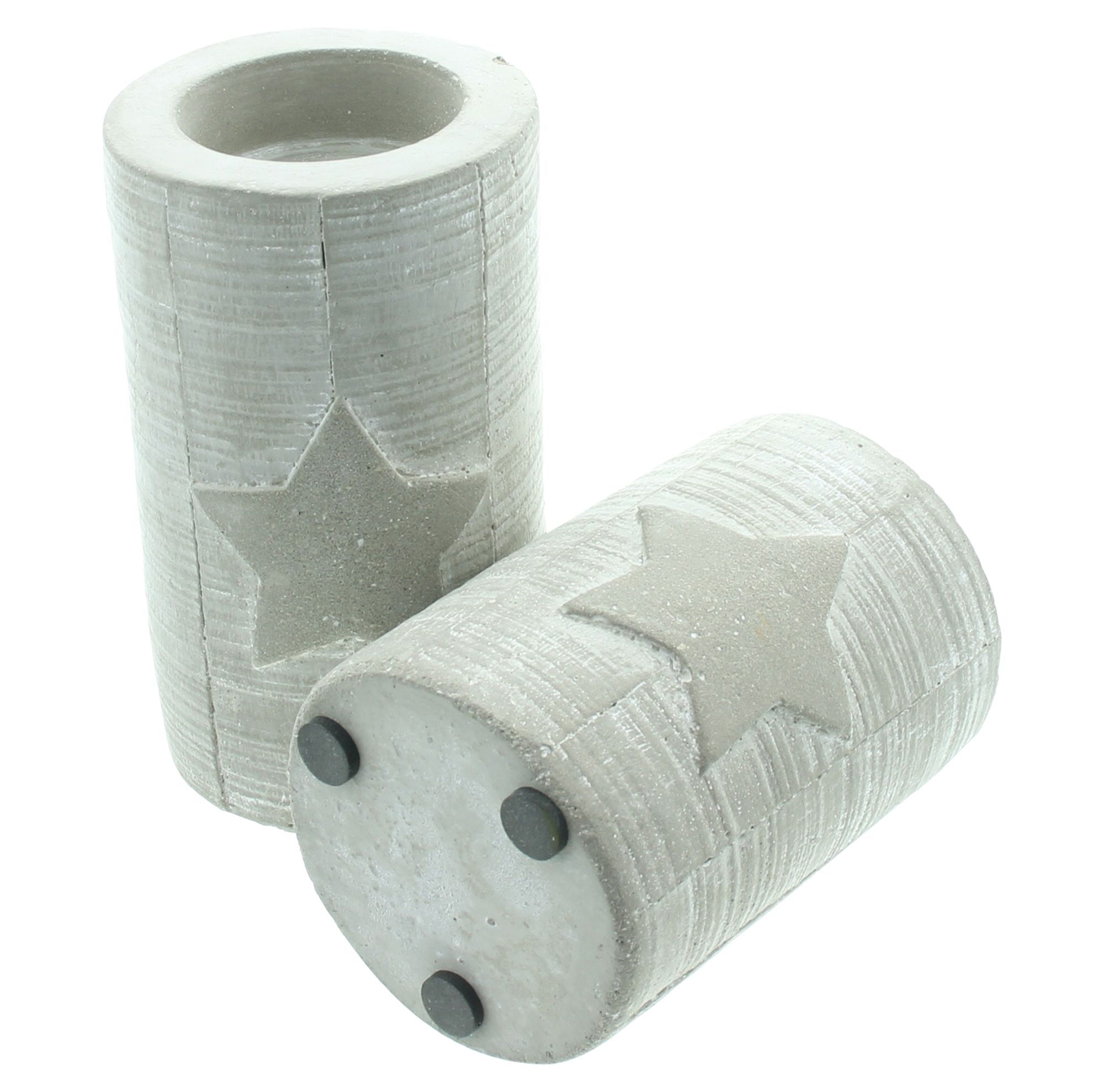 Acheter Lot de 2 bougeoirs "étoile"  dans la boutique en ligne de Frank Flechtwaren pour Bougeoirs