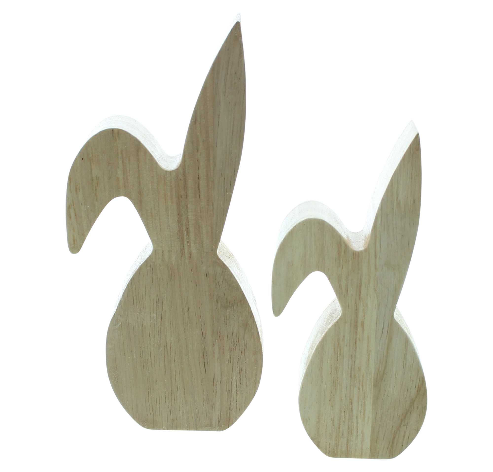Acheter Lot de 2 lapins "Two-Tone"  dans la boutique en ligne de Frank Flechtwaren pour Pâques