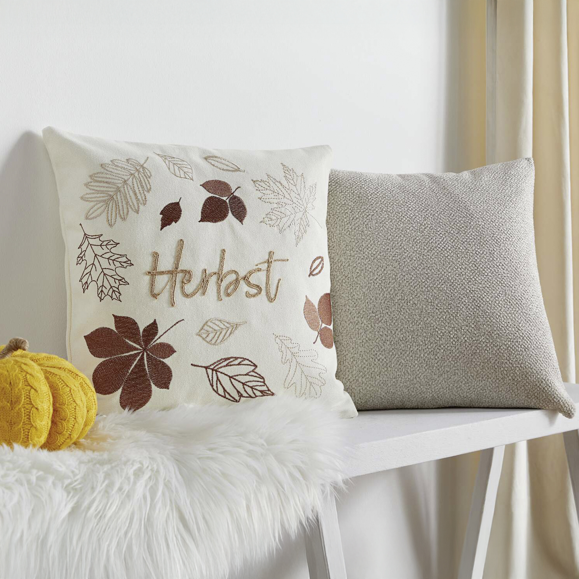 Acheter Housse de coussin "automne"  dans la boutique en ligne de Frank Flechtwaren