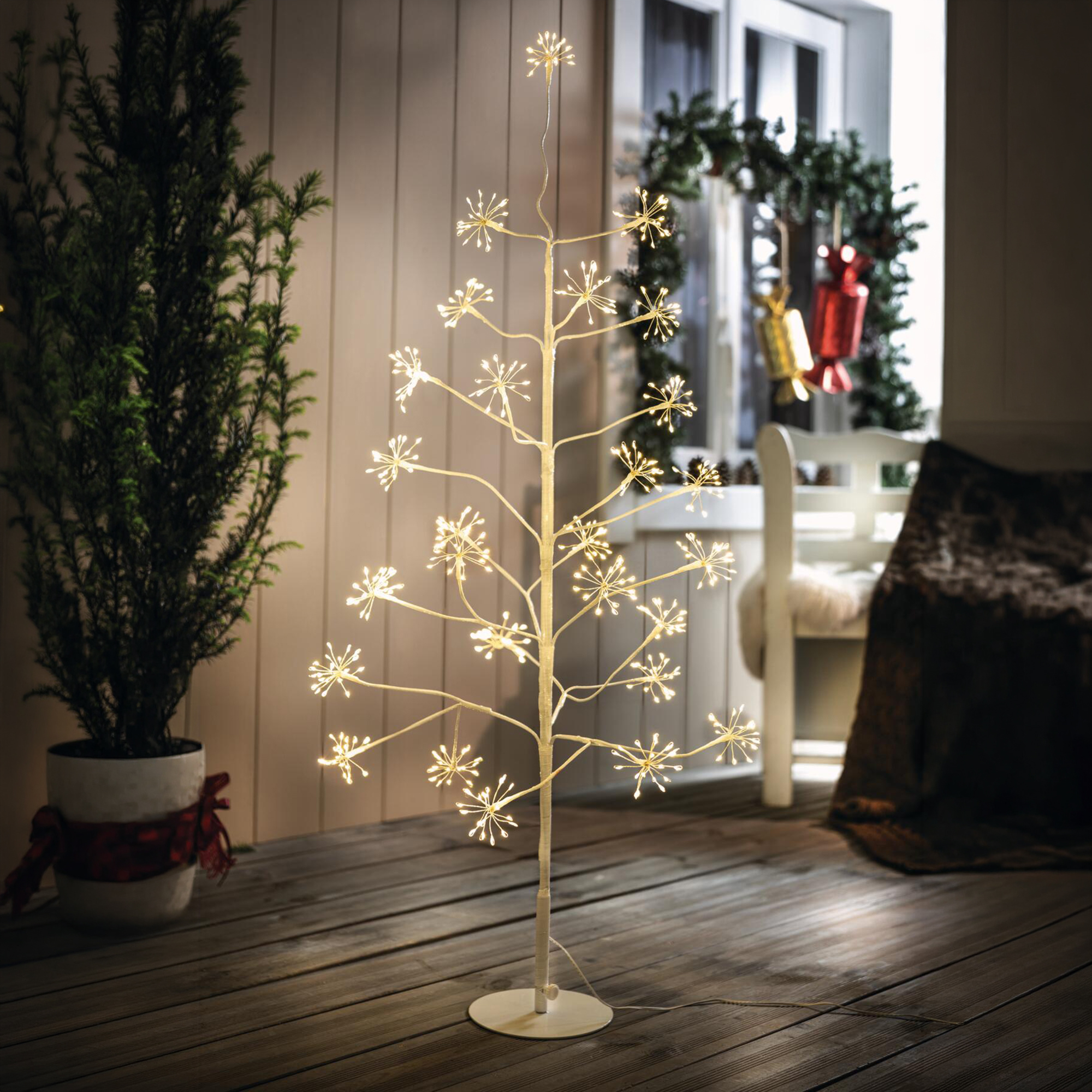Acheter Arbre LED « Pusteblume »  dans la boutique en ligne de Frank Flechtwaren pour Décorations de table LED