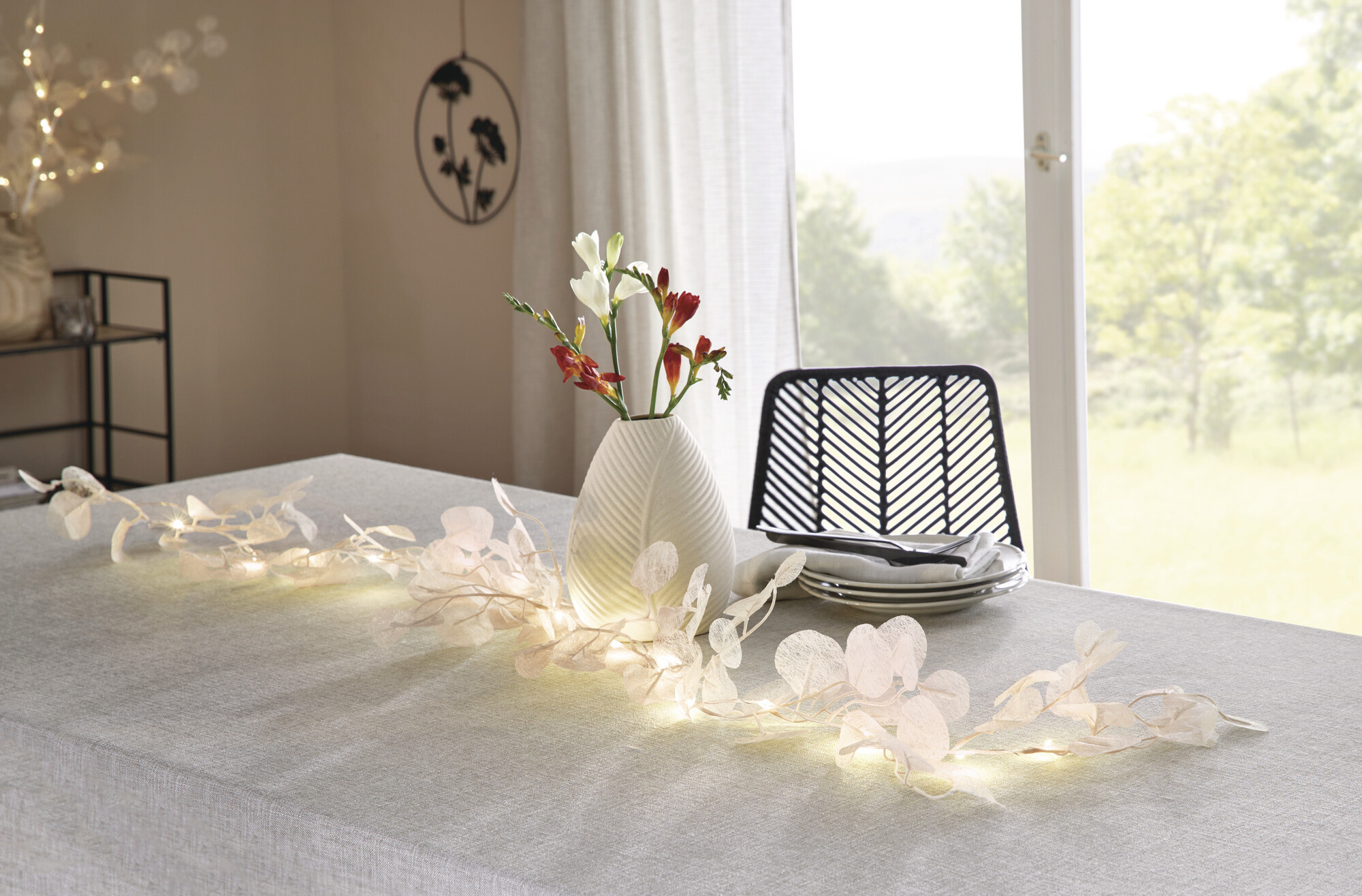 Acheter Guirlande LED "Soft Leaves"  dans la boutique en ligne de Frank Flechtwaren pour Pâques
