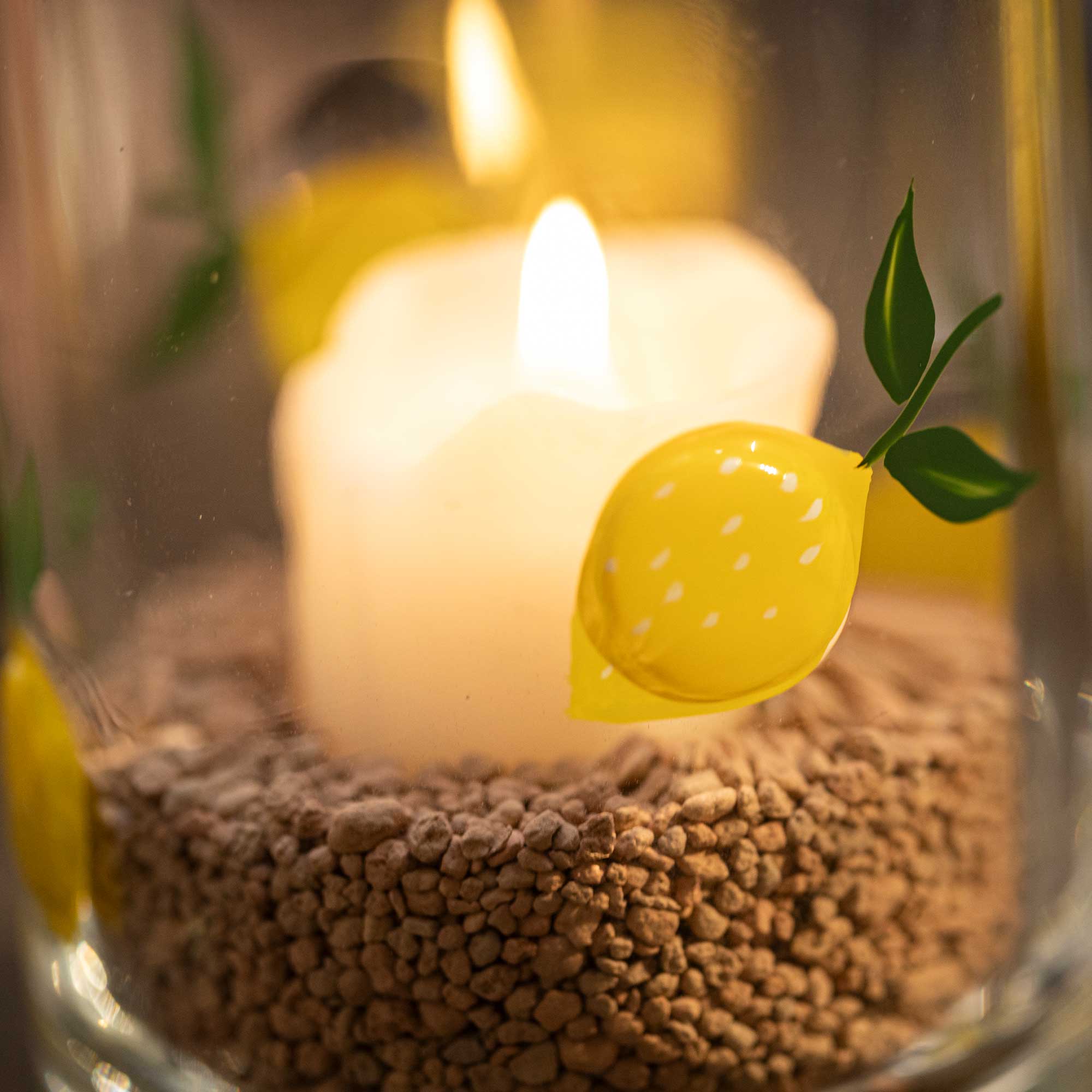 Acheter Lot de 2 verres "Citron"  dans la boutique en ligne de Frank Flechtwaren pour « hygge » été chez Scandi-Home Un