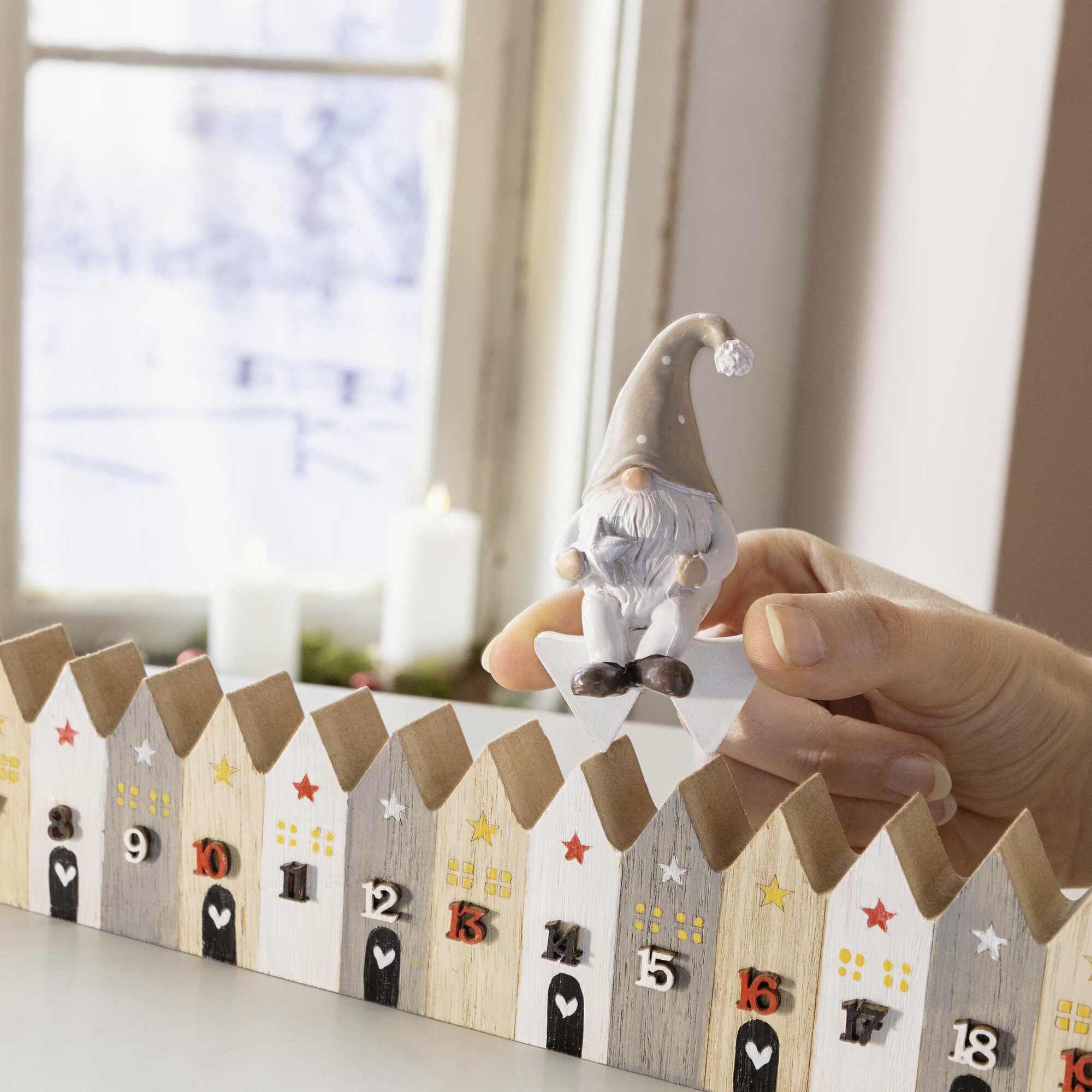 Acheter Déco. de l'Avent "Christmas Countdown", 2pcs.  dans la boutique en ligne de Frank Flechtwaren