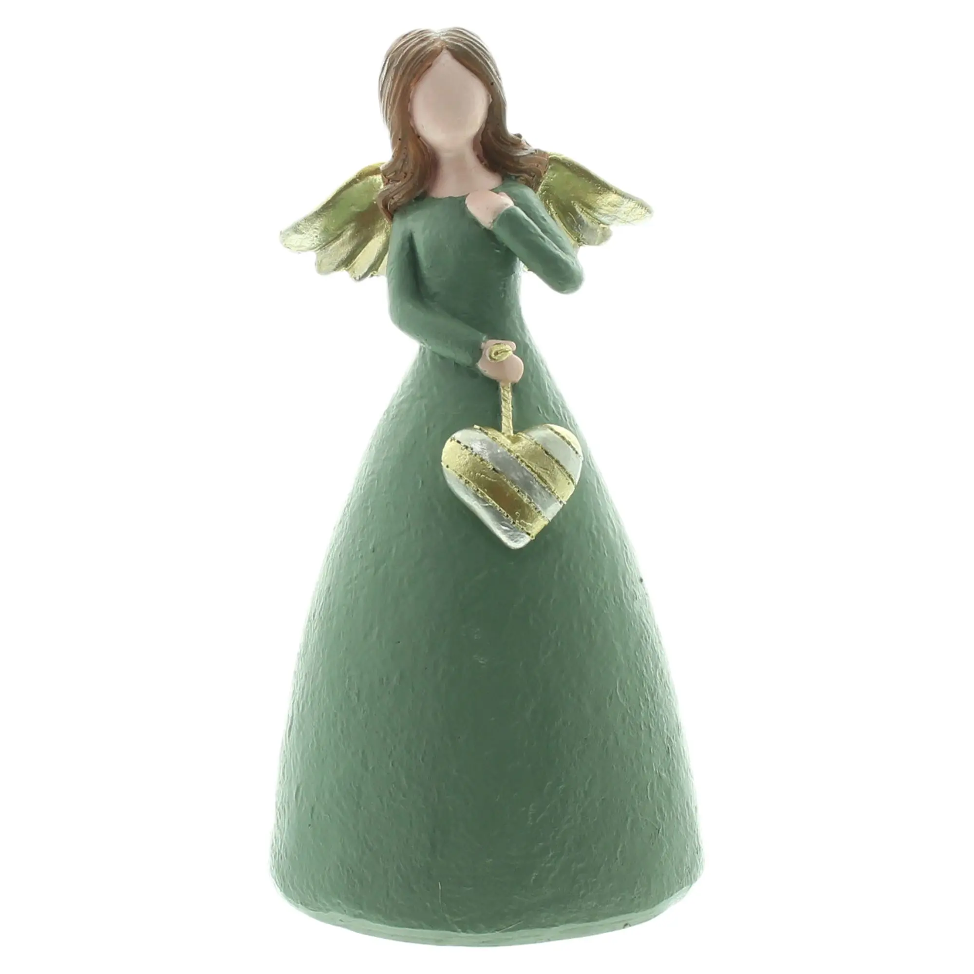 Acheter Figurine décorative « Ange au cœur doré » dans la boutique en ligne de Frank Flechtwaren pour Anges
