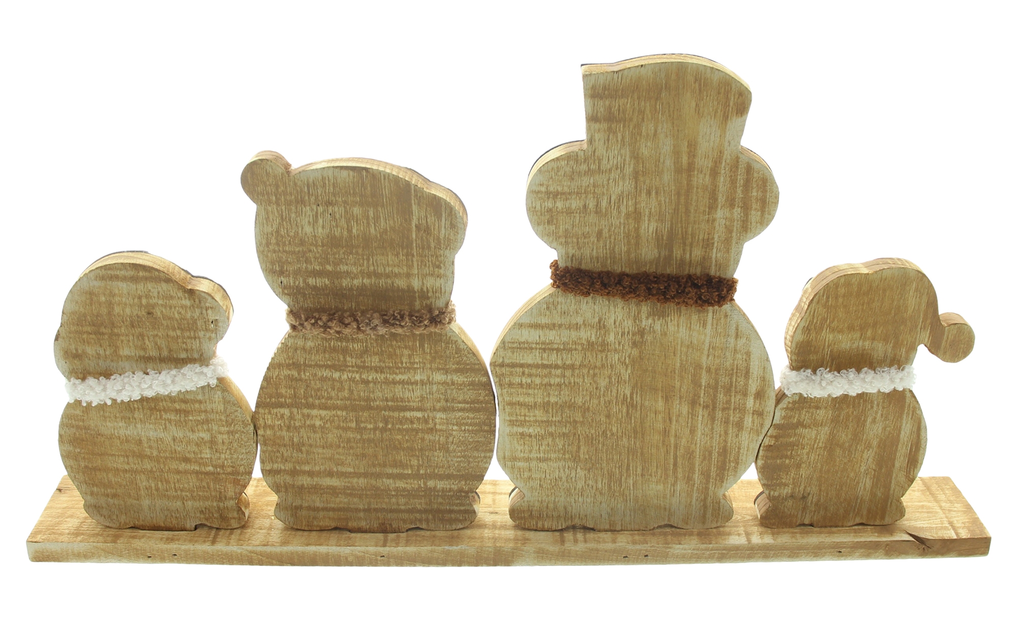 Acheter Décoration d'hiver "bande de bonhommes de neige"  dans la boutique en ligne de Frank Flechtwaren pour Pères Noël