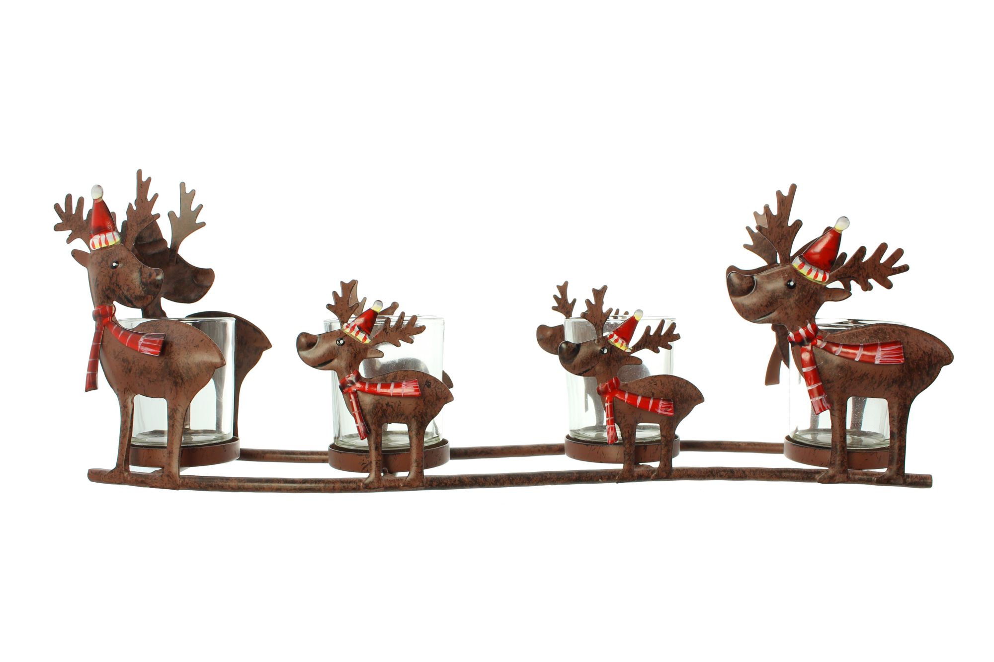 Acheter Photophore "famille de rennes" 5 pcs.  dans la boutique en ligne de Frank Flechtwaren pour Figurines