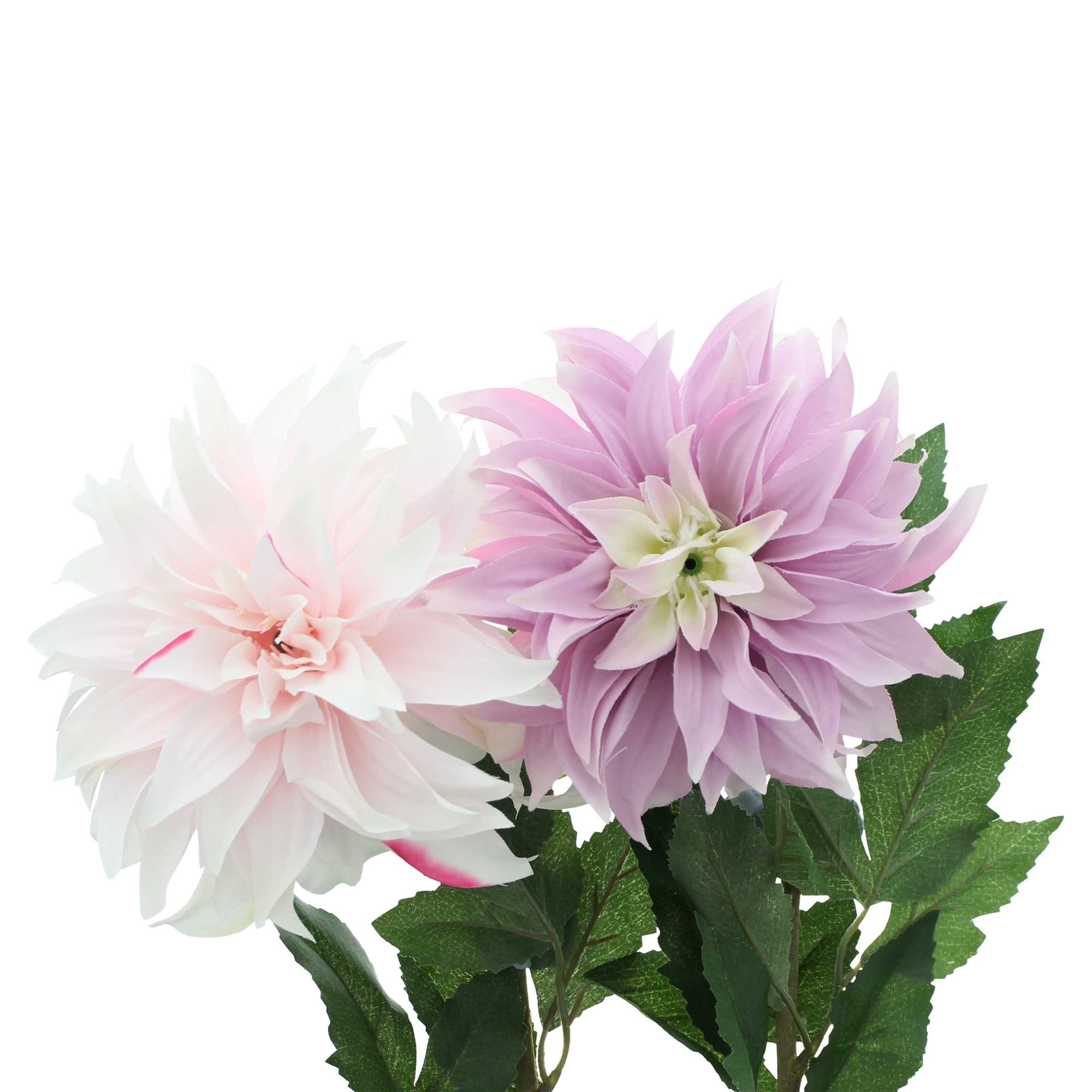 Acheter Lot de 2 fleurs "dahlia orchidée"  dans la boutique en ligne de Frank Flechtwaren pour Plantes artificielles