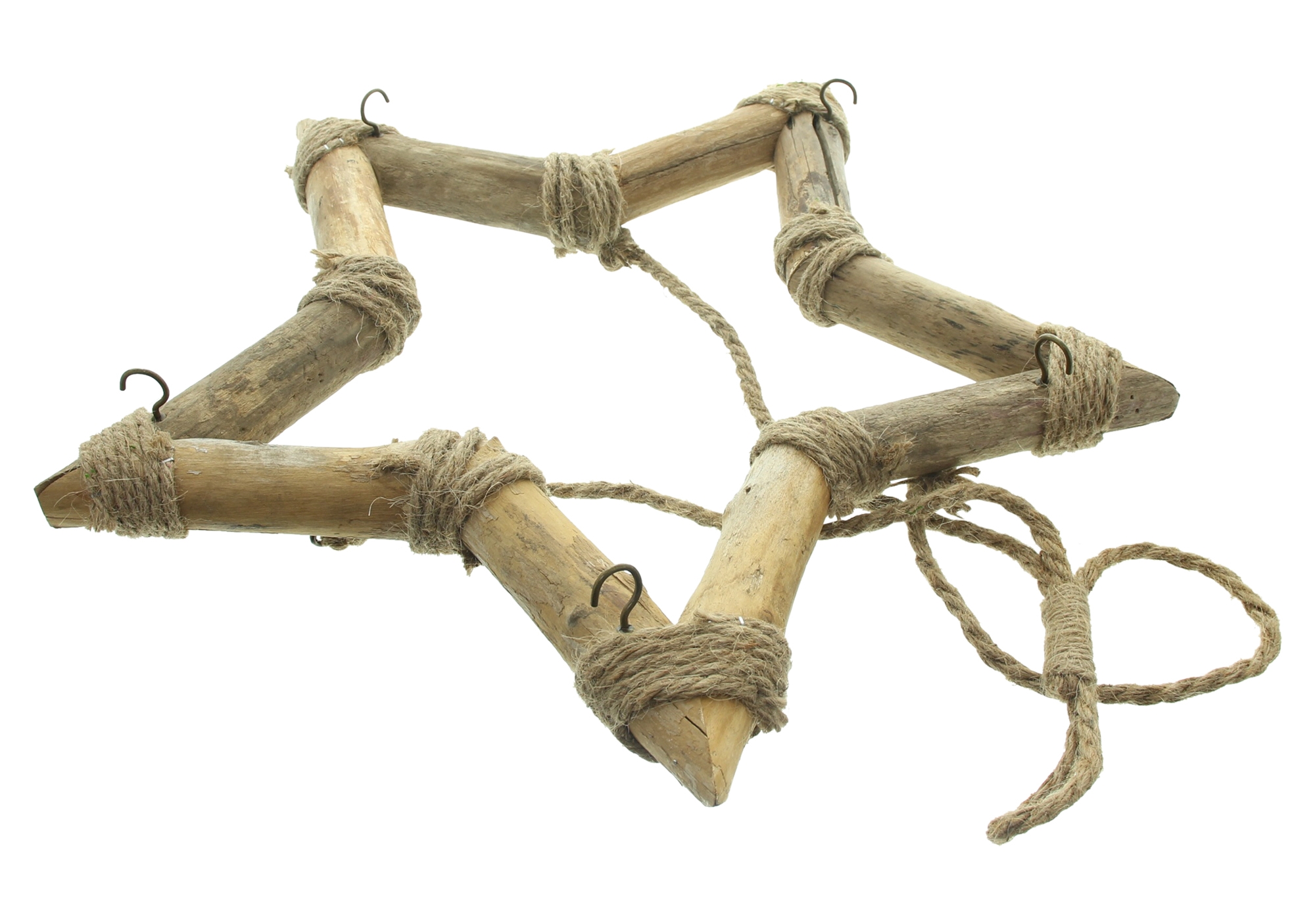 Acheter Suspension étoile "Shabby-Chic"  dans la boutique en ligne de Frank Flechtwaren pour Décorations à suspendre