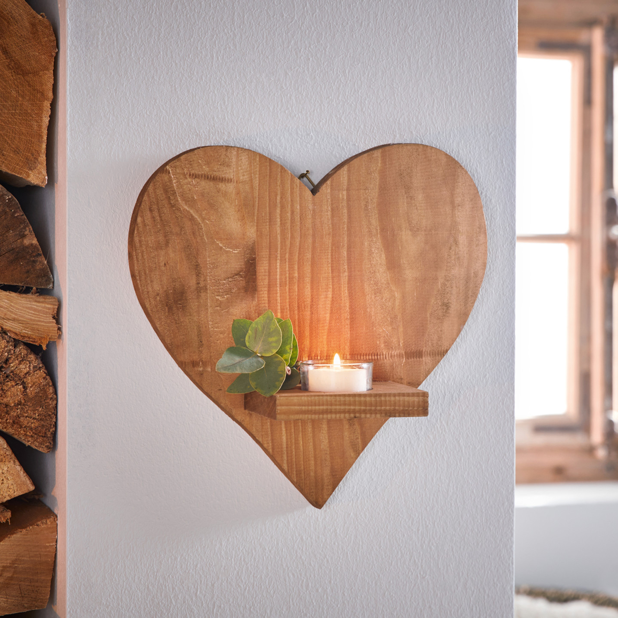Acheter Décoration murale "cœur"  dans la boutique en ligne de Frank Flechtwaren