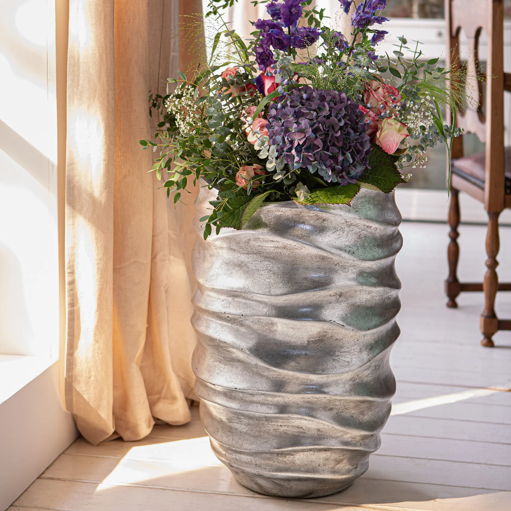 Acheter Cache-pot "vagues"  dans la boutique en ligne de Frank Flechtwaren pour Pâques