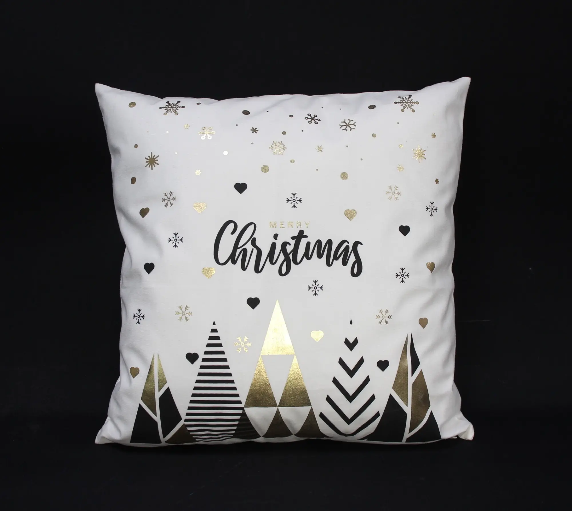 Acheter Housse de coussin "Black'n'Gold"  dans la boutique en ligne de Frank Flechtwaren pour Coussins &amp; remplissages