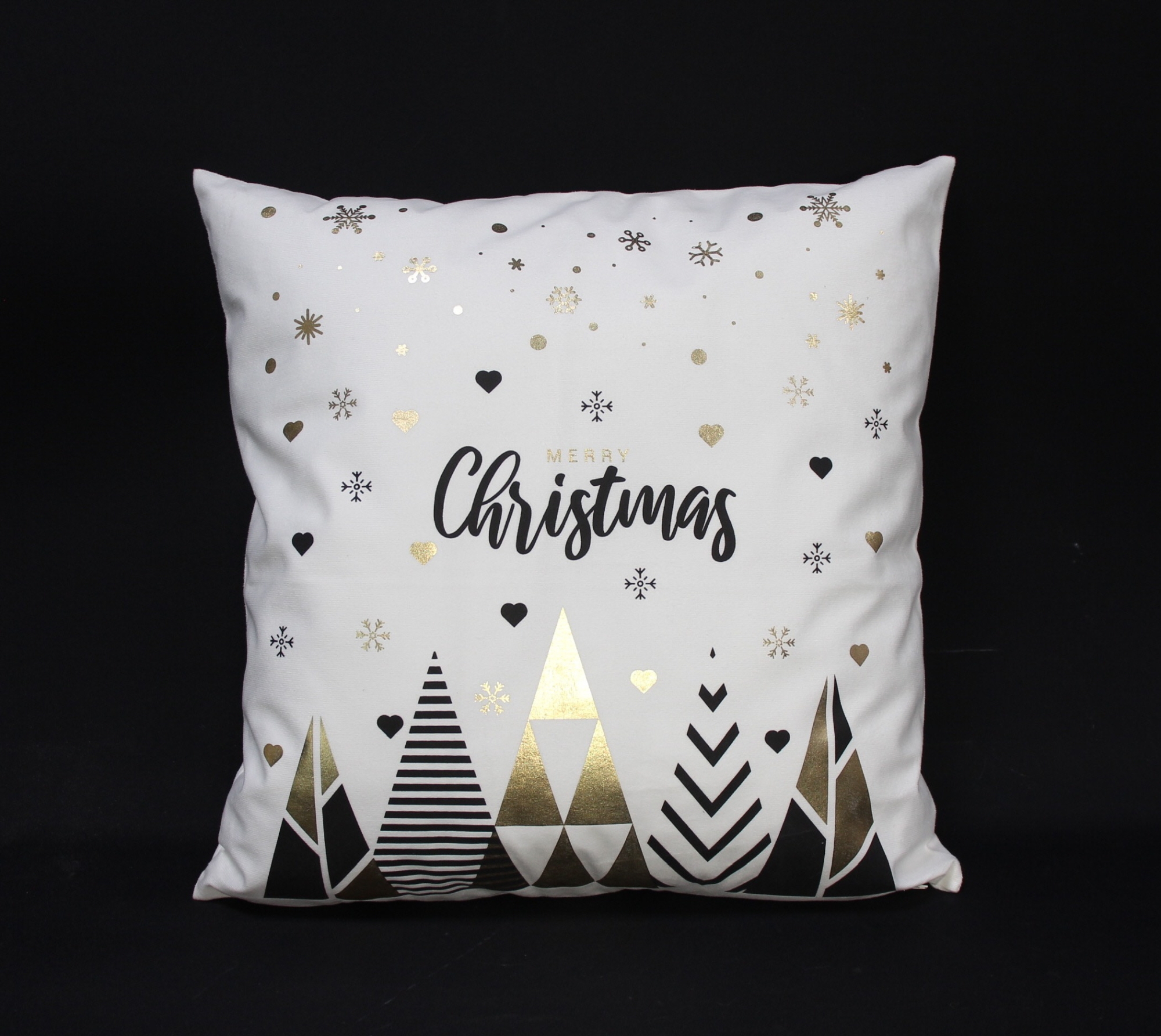 Acheter Housse de coussin "Black'n'Gold"  dans la boutique en ligne de Frank Flechtwaren pour Coussins &amp; remplissages