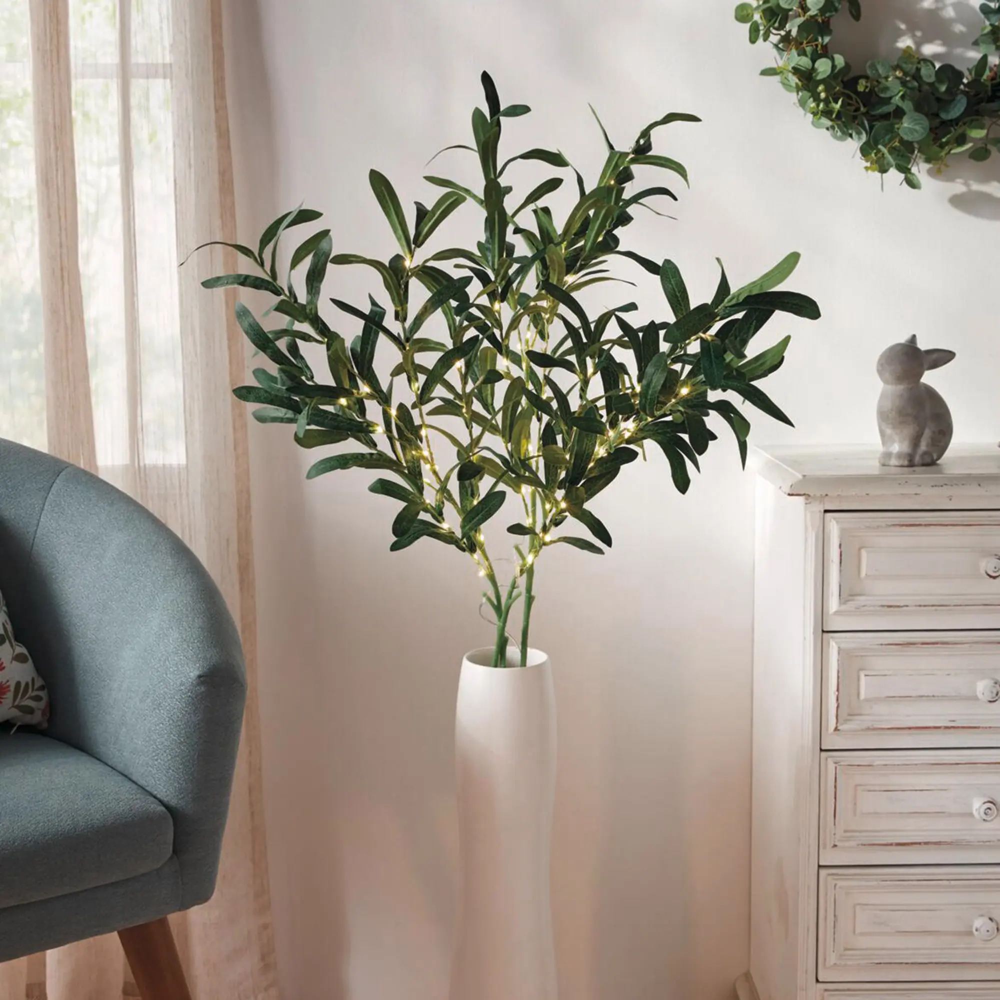 Acheter Branches LED "Olive"  dans la boutique en ligne de Frank Flechtwaren