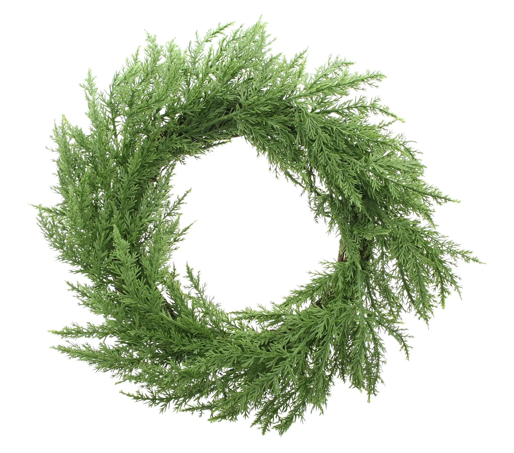 Acheter Couronne « Branches de cyprès »  dans la boutique en ligne de Frank Flechtwaren pour Couronnes de Noël