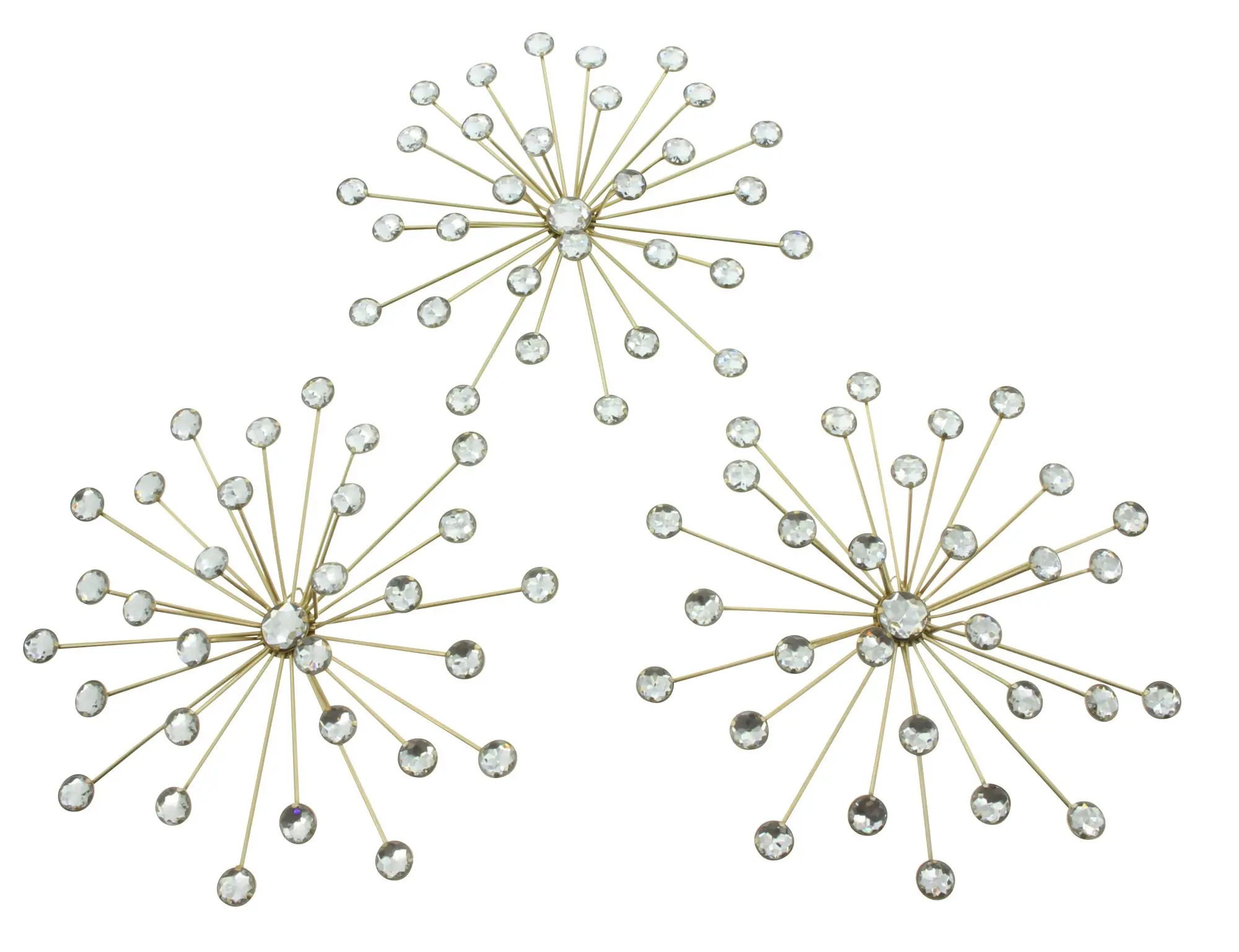 Acheter Lot de 3 décorations murales "fleur de cristal" dans la boutique en ligne de Frank Flechtwaren pour Pâques Acheter Lot de 3 décorations murales "fleur de cristal" dans la boutique en ligne de Frank Flechtwaren pour Pâques