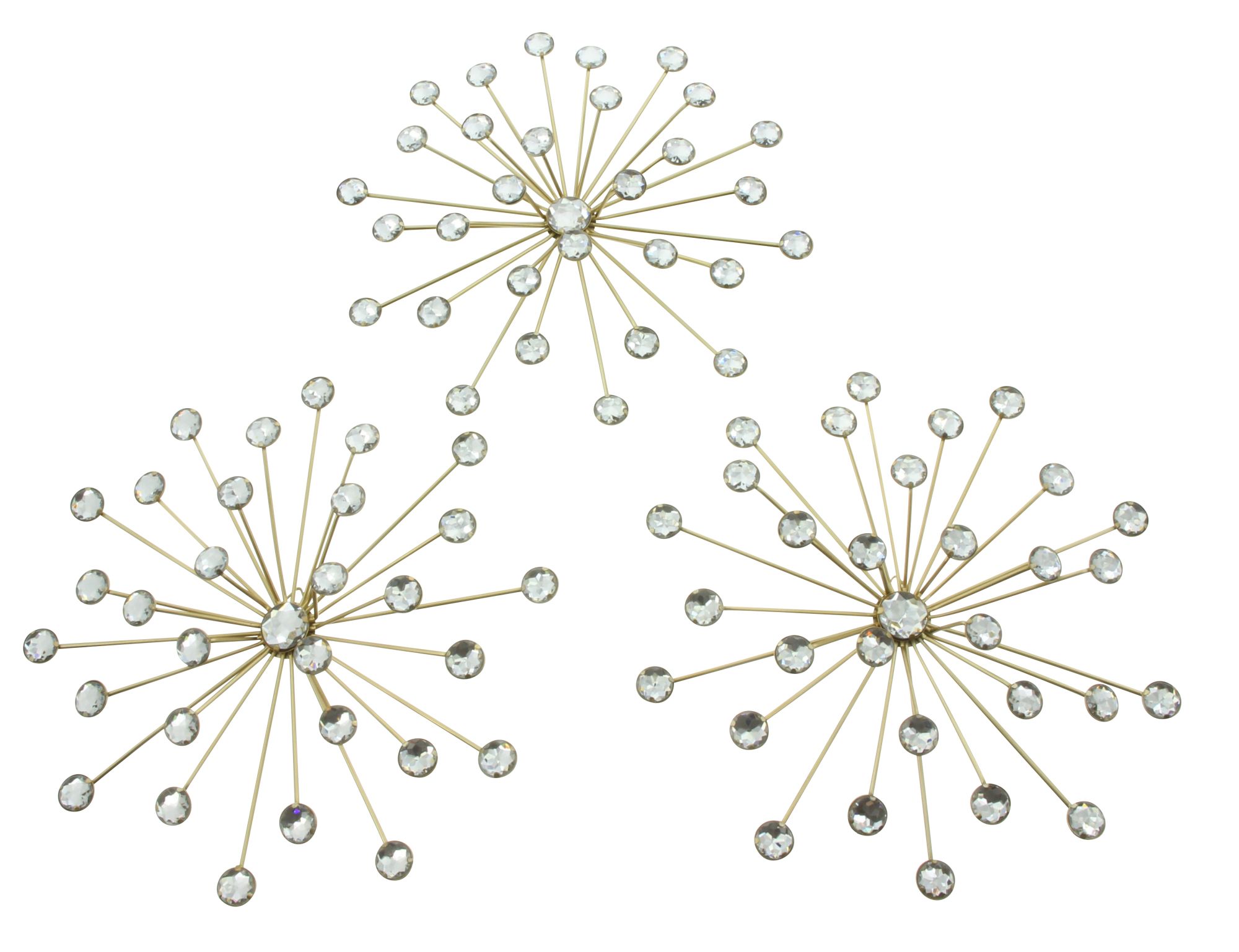 Acheter Lot de 3 décorations murales "fleur de cristal" dans la boutique en ligne de Frank Flechtwaren pour Pâques Acheter Lot de 3 décorations murales "fleur de cristal" dans la boutique en ligne de Frank Flechtwaren pour Pâques