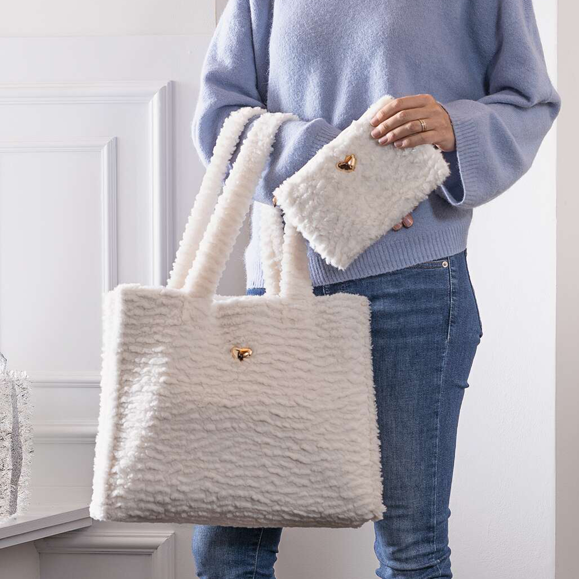 Acheter Lot de 2 accessoires "Cuddly Soft"  dans la boutique en ligne de Frank Flechtwaren