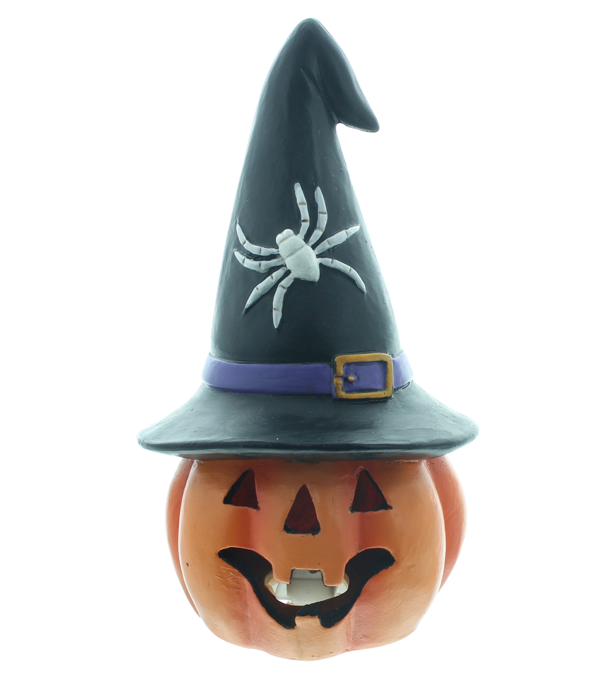 Acheter Citrouille LED "chapeau de sorcière"  dans la boutique en ligne de Frank Flechtwaren pour Citrouilles