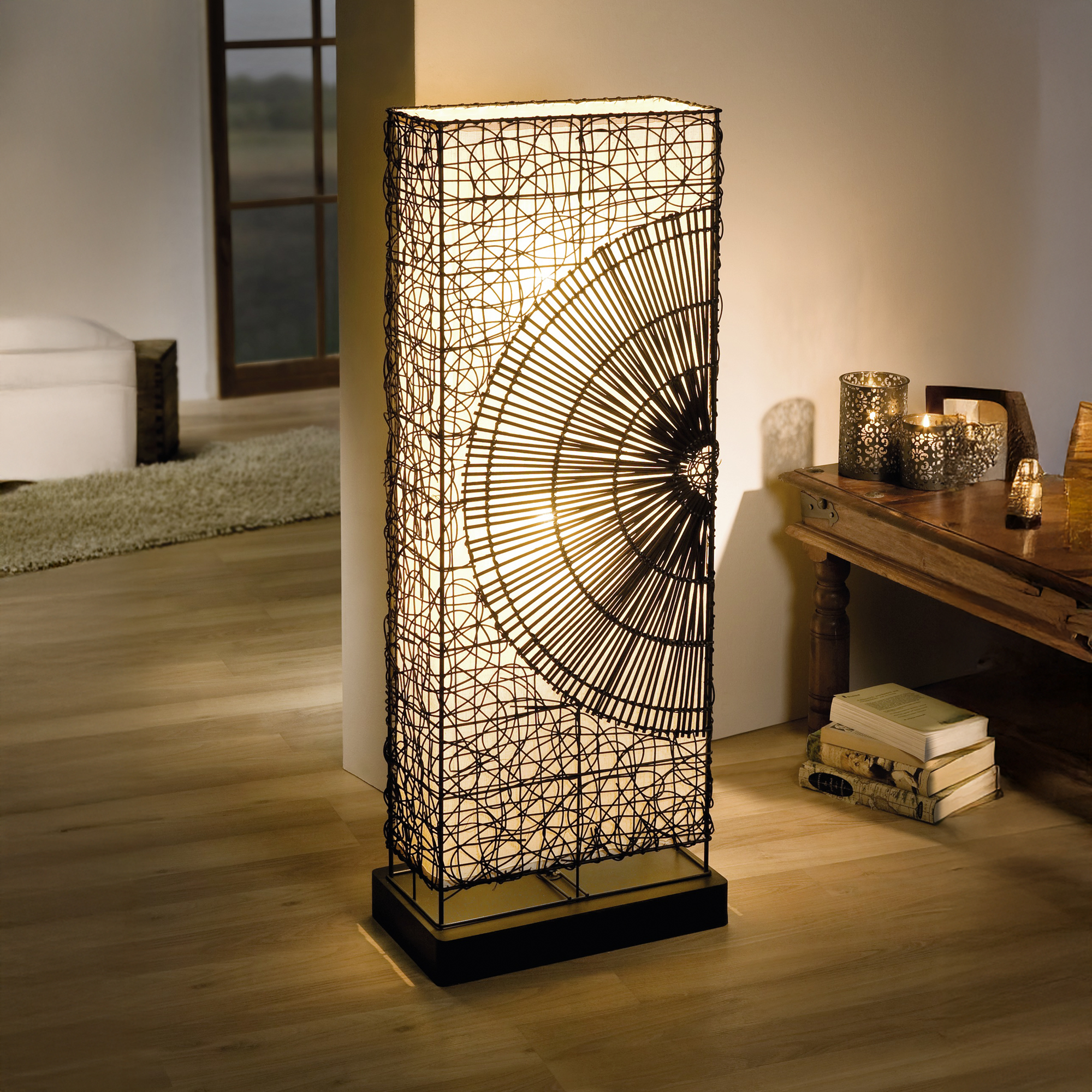 Acheter Lampadaire "soleil"  dans la boutique en ligne de Frank Flechtwaren
