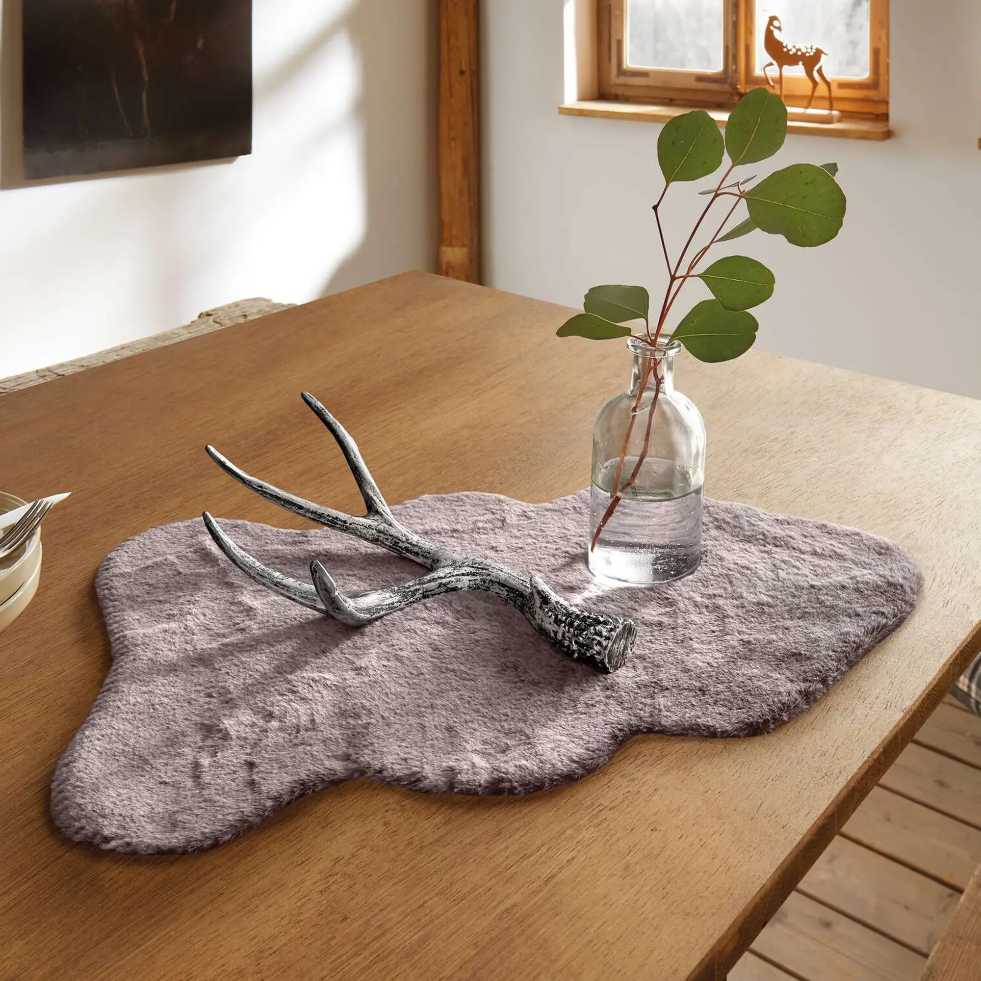 Acheter Set de table "aspect fourrure"  dans la boutique en ligne de Frank Flechtwaren