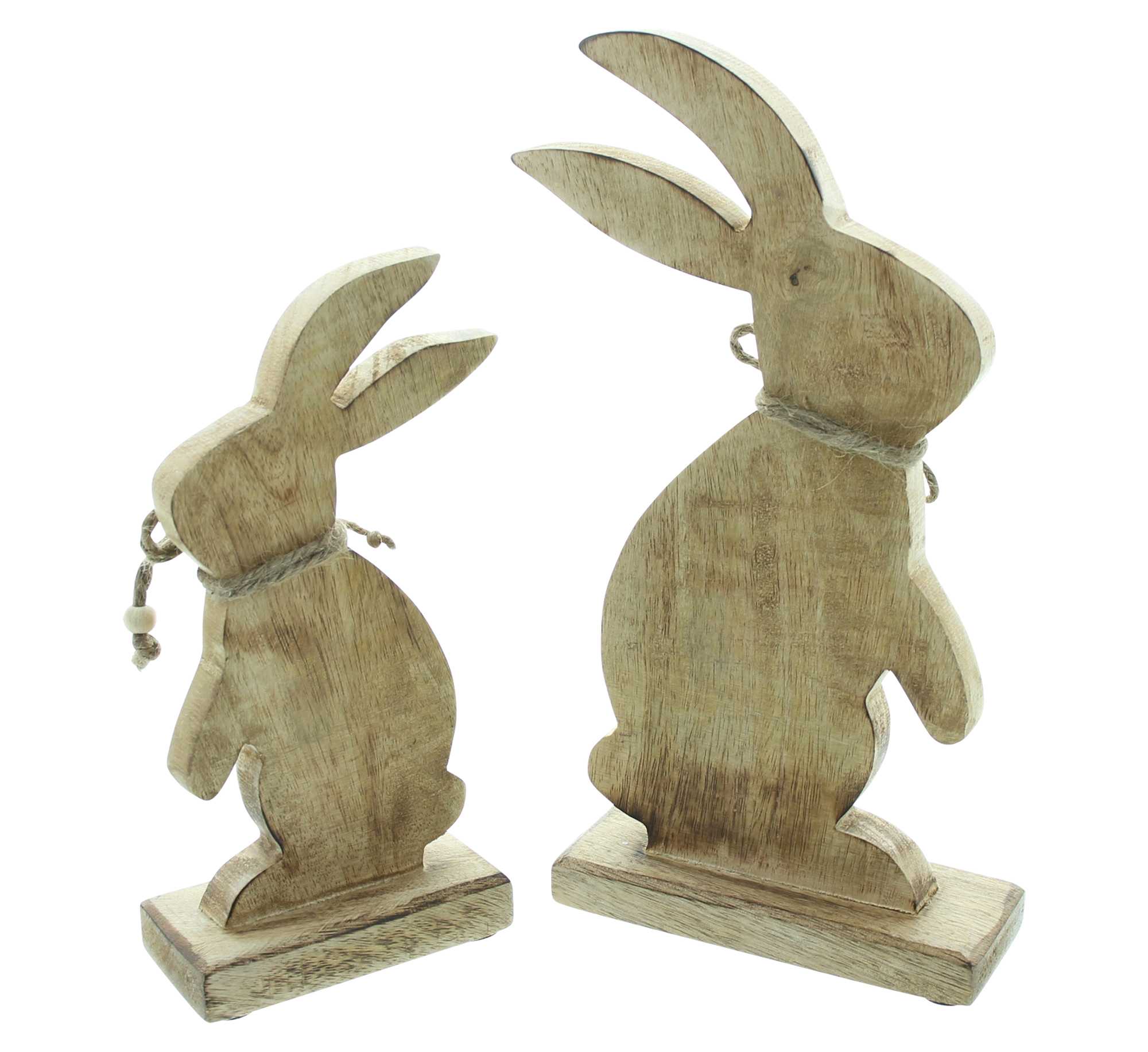 Acheter Lot de 2 décorations de Pâques "lapins de Pâques"  dans la boutique en ligne de Frank Flechtwaren pour Pâques
