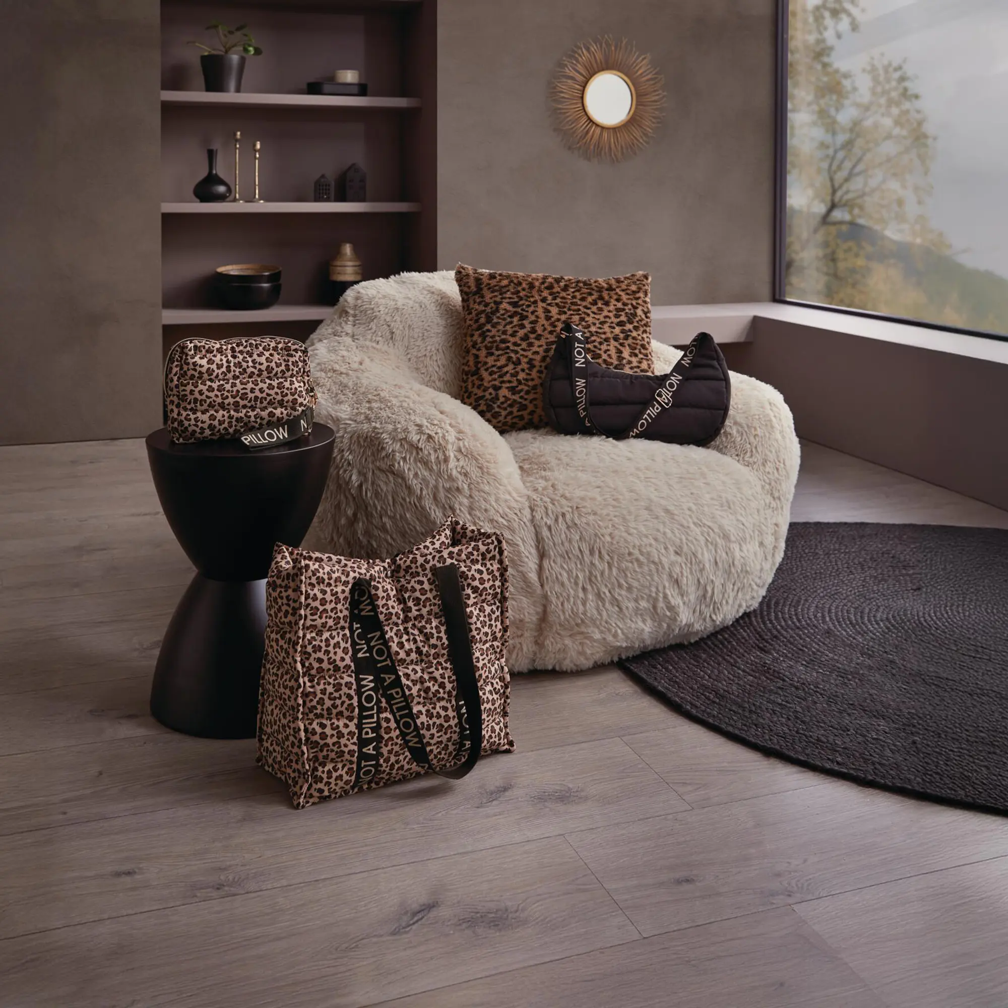 Acheter Sac "imprimé léopard"  dans la boutique en ligne de Frank Flechtwaren pour Imprimé animalier