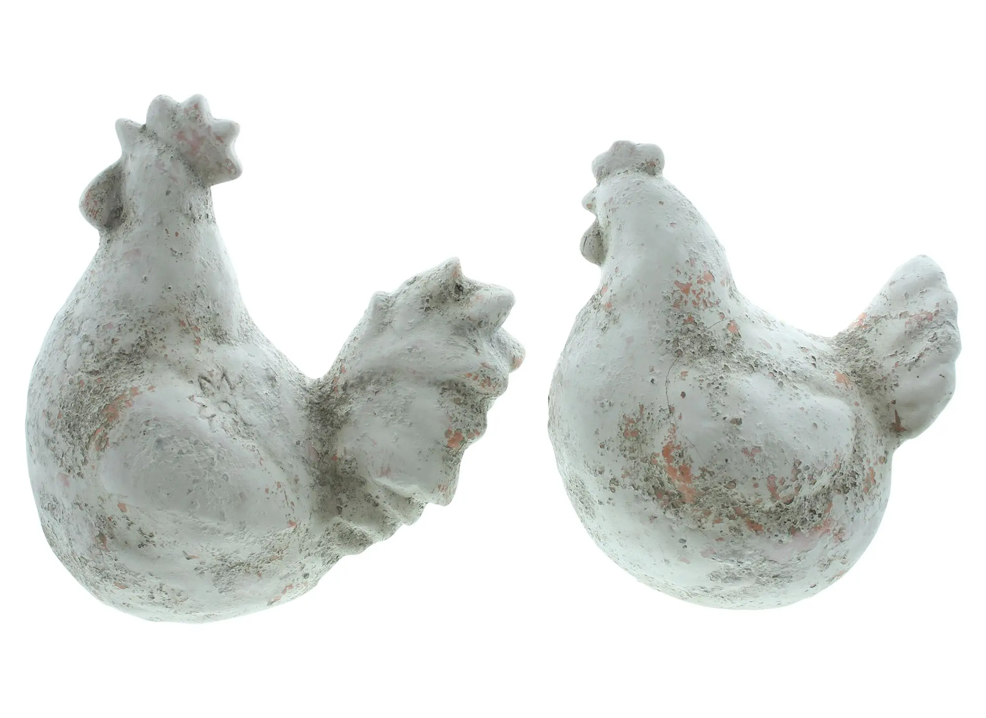 Acheter Lot de 2 figurines "poule et coq"  dans la boutique en ligne de Frank Flechtwaren pour Pâques