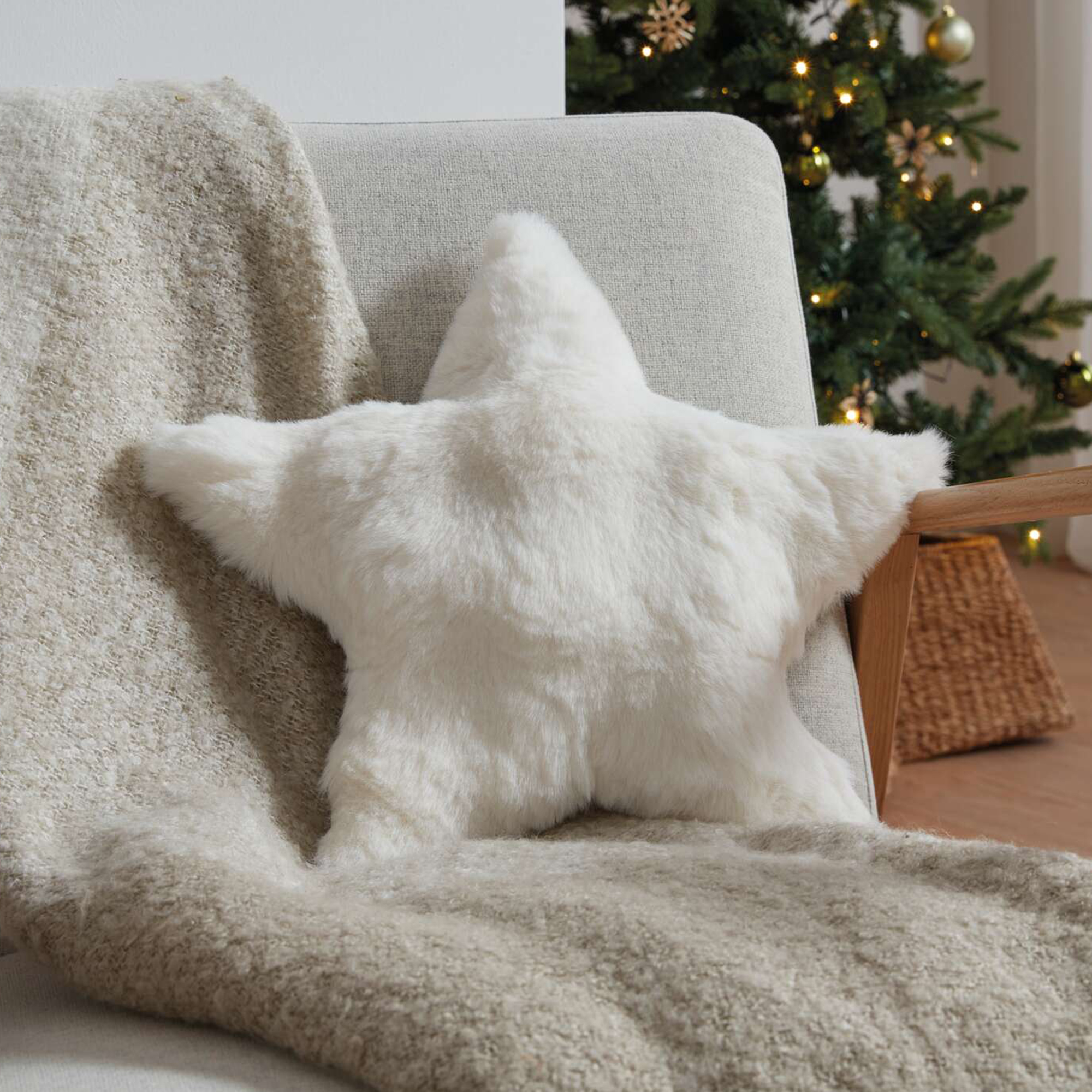 Acheter Coussin décoratif "étoile douillette"  dans la boutique en ligne de Frank Flechtwaren pour Coussins &amp; remplissages