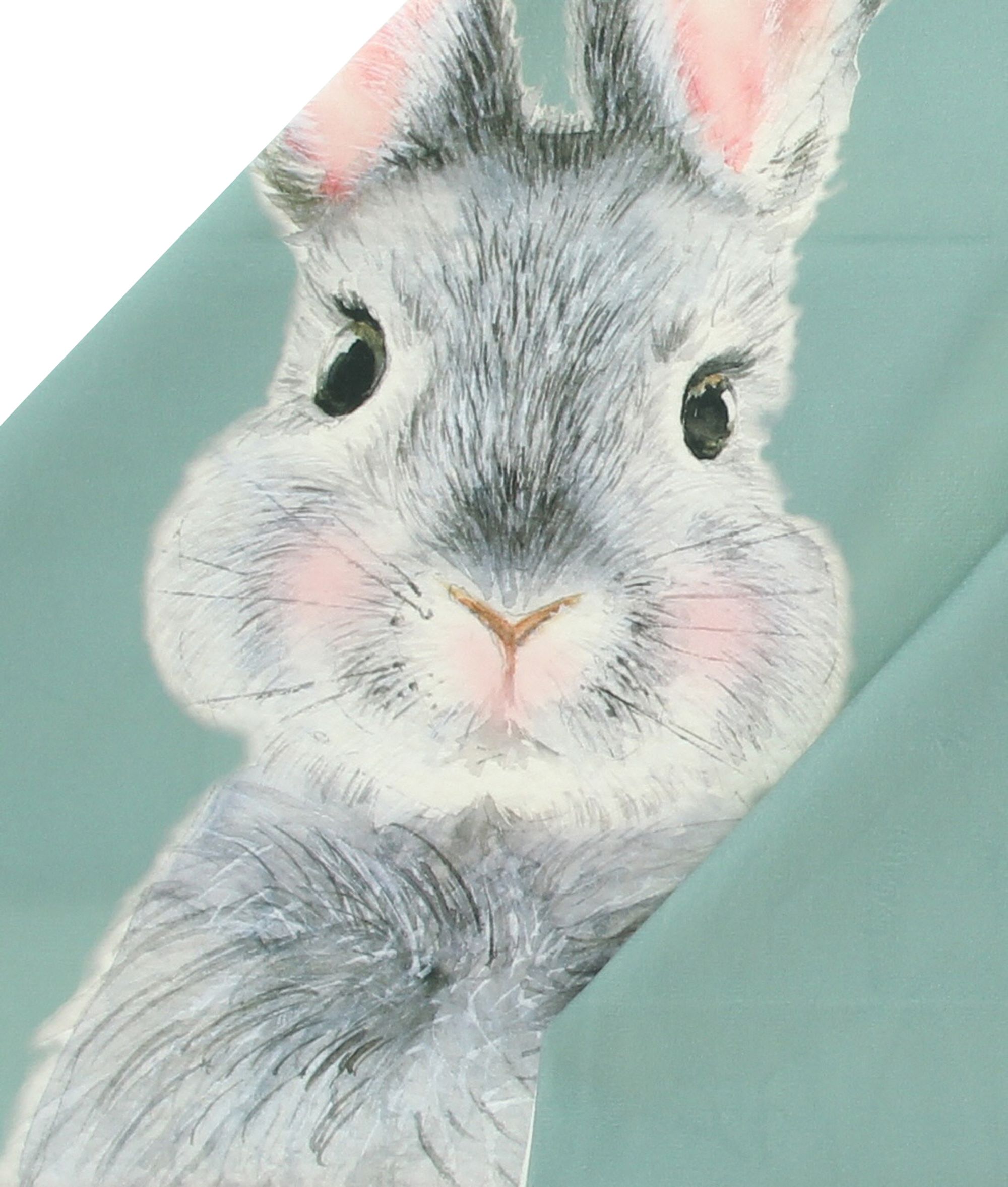 Acheter Lot de 2 housses de coussin "petit lapin"  dans la boutique en ligne de Frank Flechtwaren pour Coussins &amp; remplissages