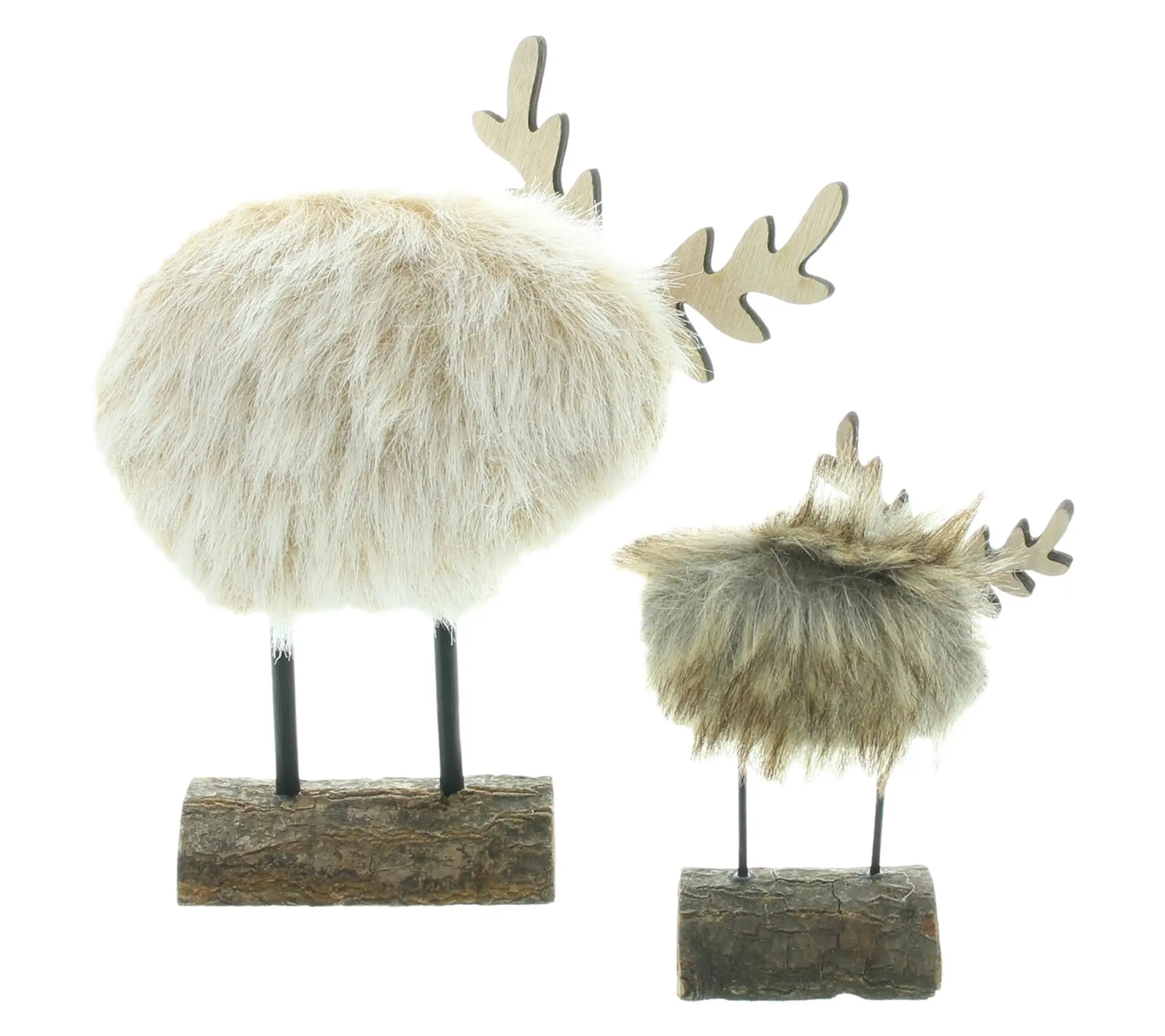 Acheter Lot de 2 figurines "Elan"  dans la boutique en ligne de Frank Flechtwaren pour Figurines