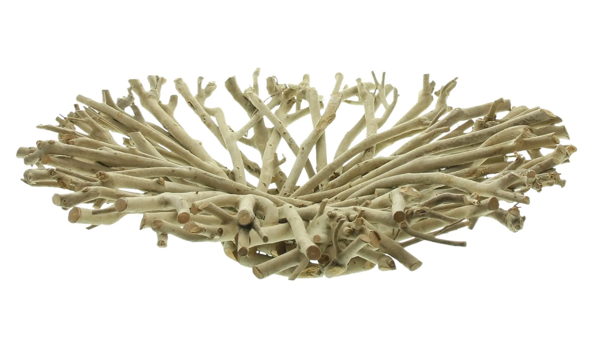 Acheter Coupe décoratice "Twigs"  dans la boutique en ligne de Frank Flechtwaren pour Ambiance de bar de plage