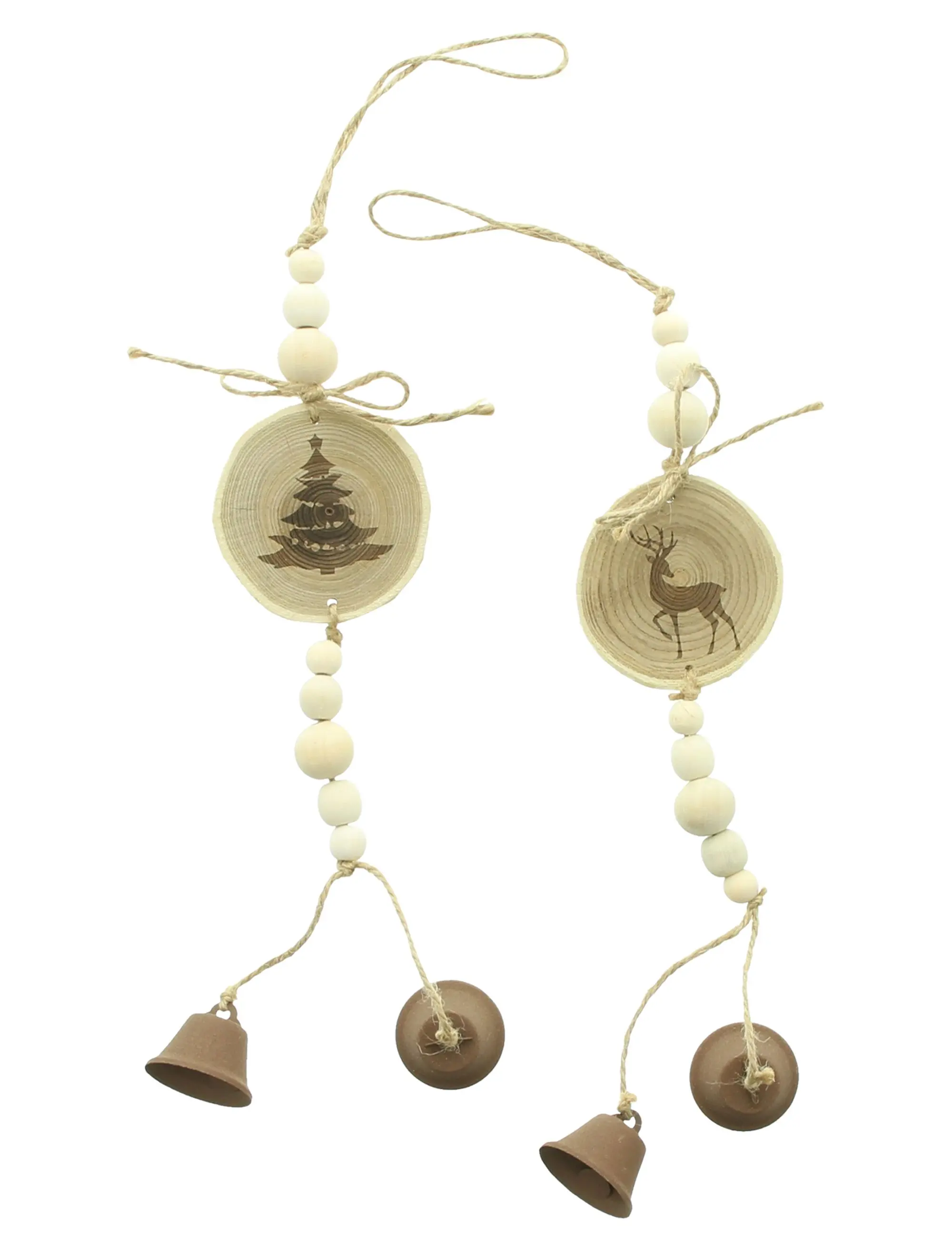 Acheter Lot de 2 suspensions hivernales "renne & sapin" dans la boutique en ligne de Frank Flechtwaren pour Décorations à suspendre Acheter Lot de 2 suspensions hivernales "renne & sapin" dans la boutique en ligne de Frank Flechtwaren pour Décorations à suspendre