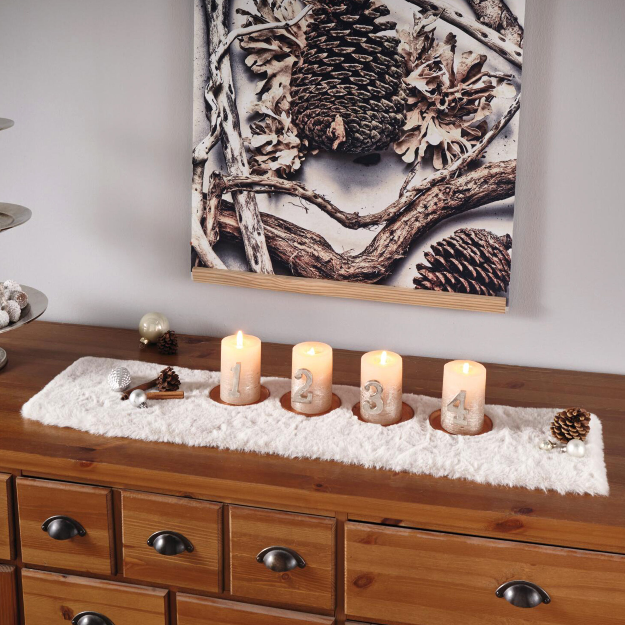 Acheter Chemin de table "velours doux", court  dans la boutique en ligne de Frank Flechtwaren