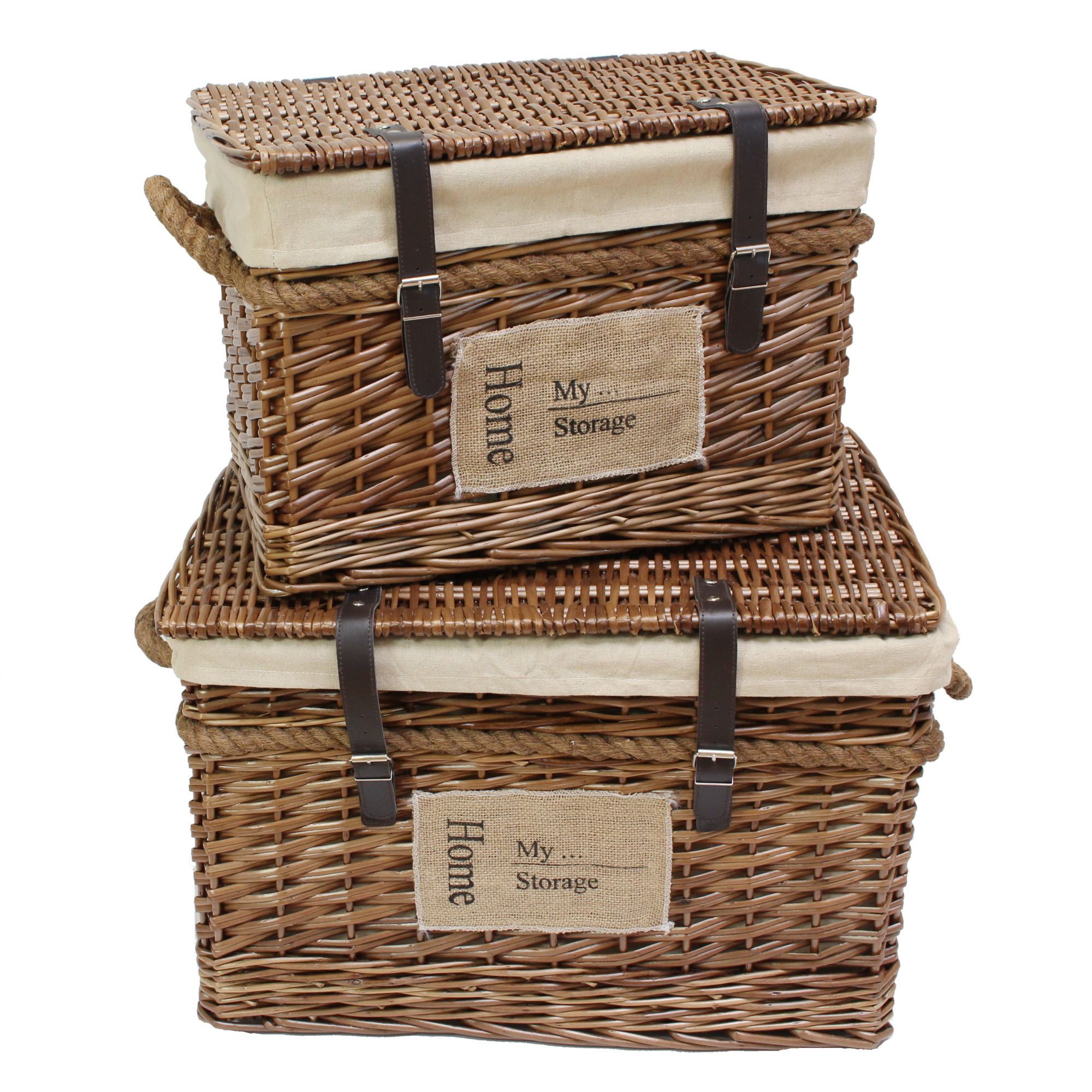 Acheter Lot de 2 coffres universels "My Storage"  dans la boutique en ligne de Frank Flechtwaren pour Chambre à coucher