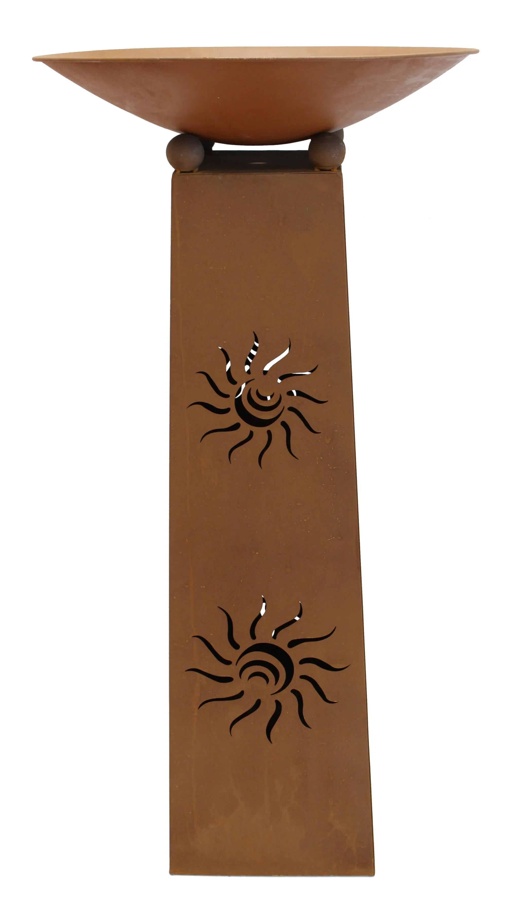 Acheter Colonne décorative "soleil", 2 pcs.  dans la boutique en ligne de Frank Flechtwaren pour Braséros
