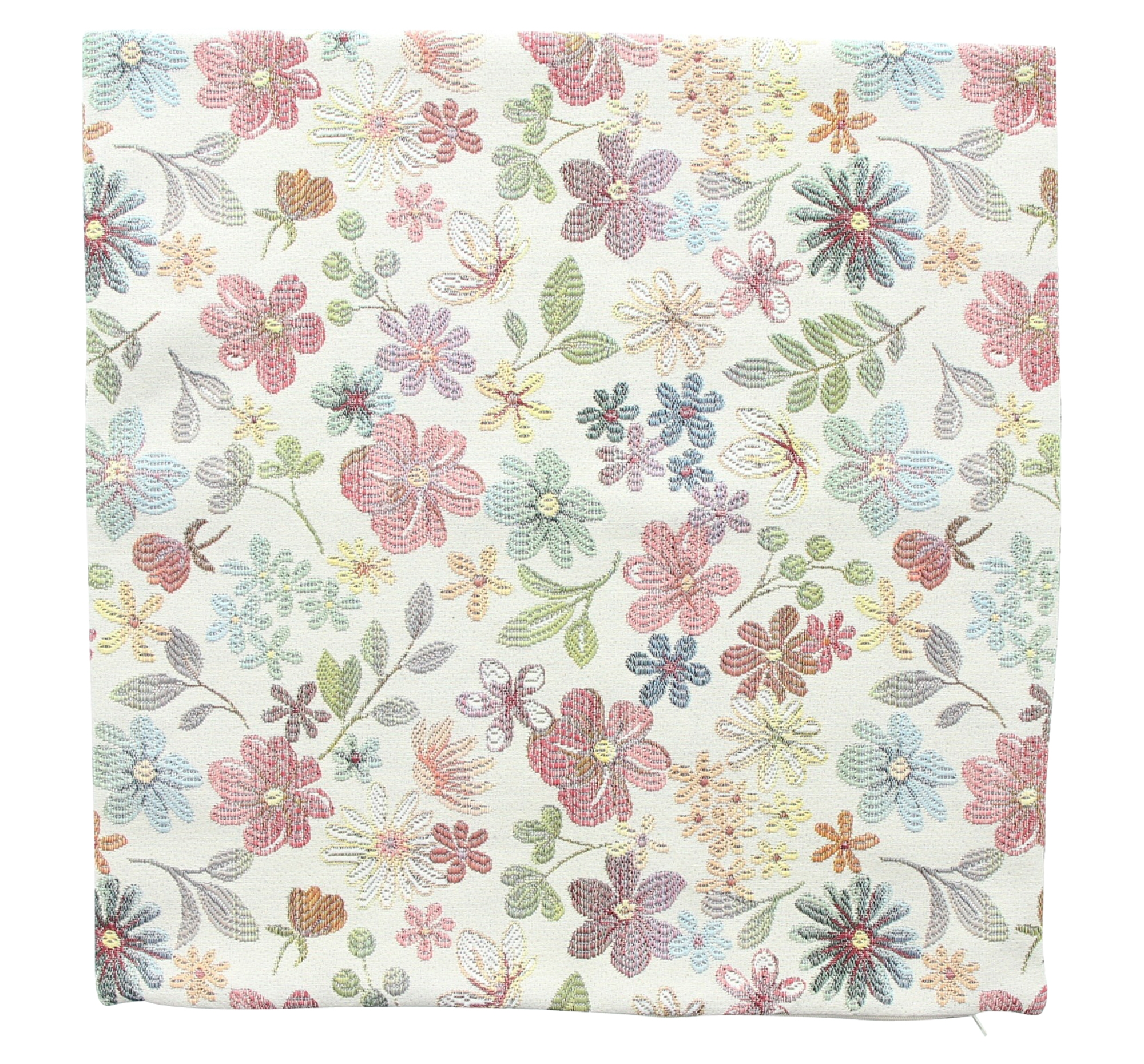 Acheter Housse de coussin "Jacquard-Flowers"  dans la boutique en ligne de Frank Flechtwaren pour Remplissages