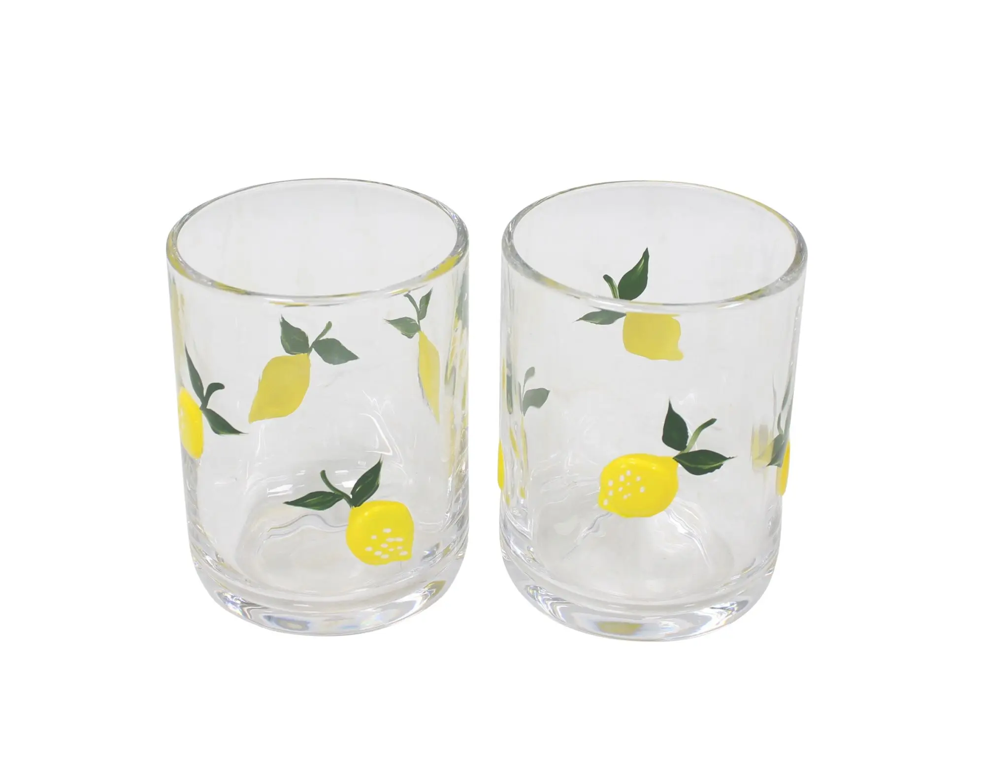 Acheter Lot de 2 verres "Citron"  dans la boutique en ligne de Frank Flechtwaren