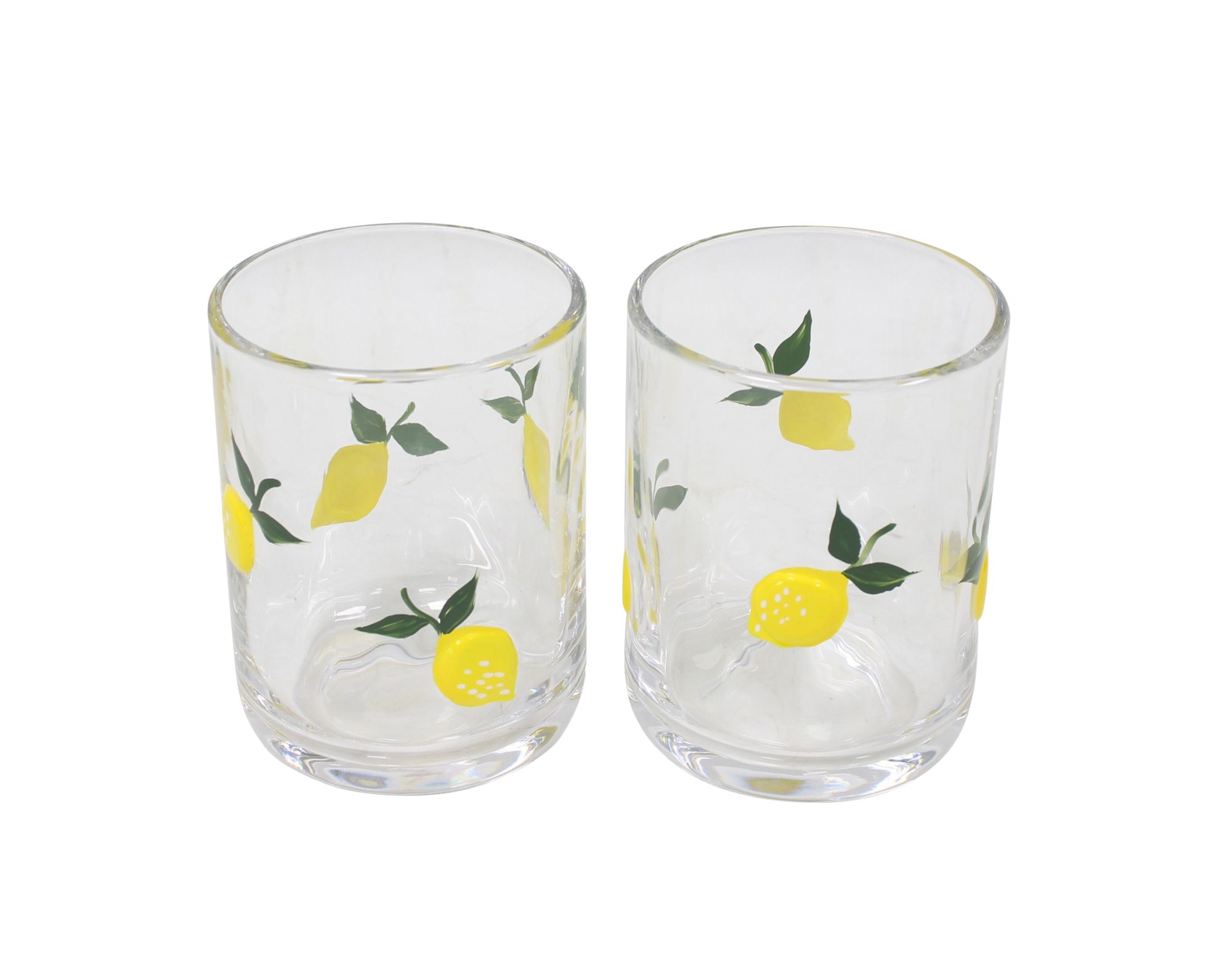 Acheter Lot de 2 verres "Citron"  dans la boutique en ligne de Frank Flechtwaren