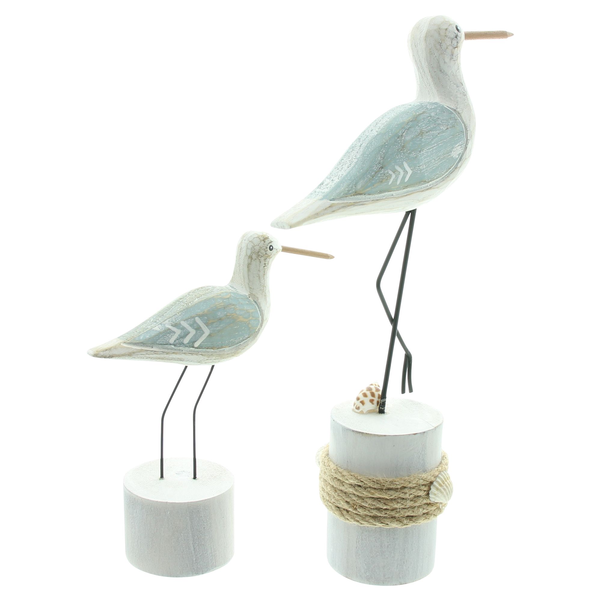 Acheter Lot de 2 figurines "oiseau"  dans la boutique en ligne de Frank Flechtwaren pour Figurines décoratives