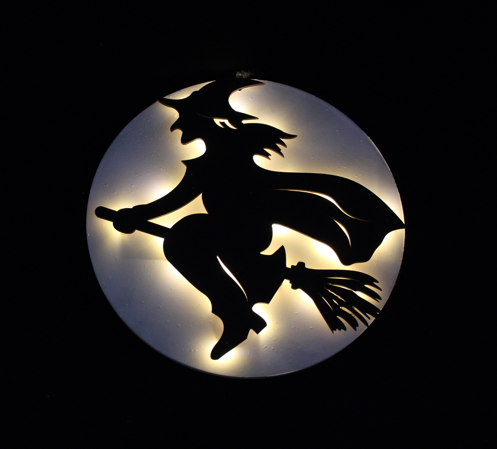 Acheter Suspension LED "vol de sorcière"  dans la boutique en ligne de Frank Flechtwaren pour Support de lumière LED