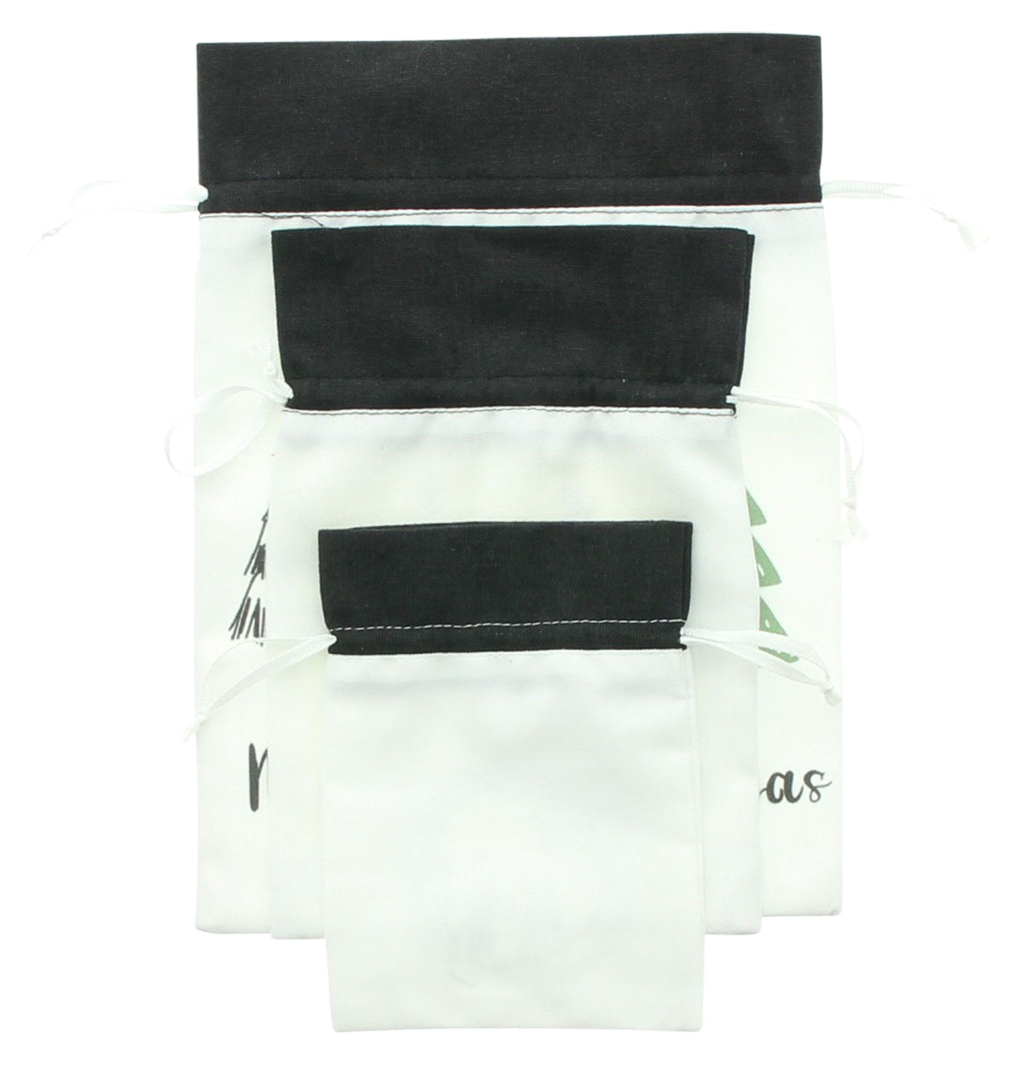 Acheter Lot de 3 pochettes cadeaux "XMAS"  dans la boutique en ligne de Frank Flechtwaren pour Sacs et sachets cadeaux