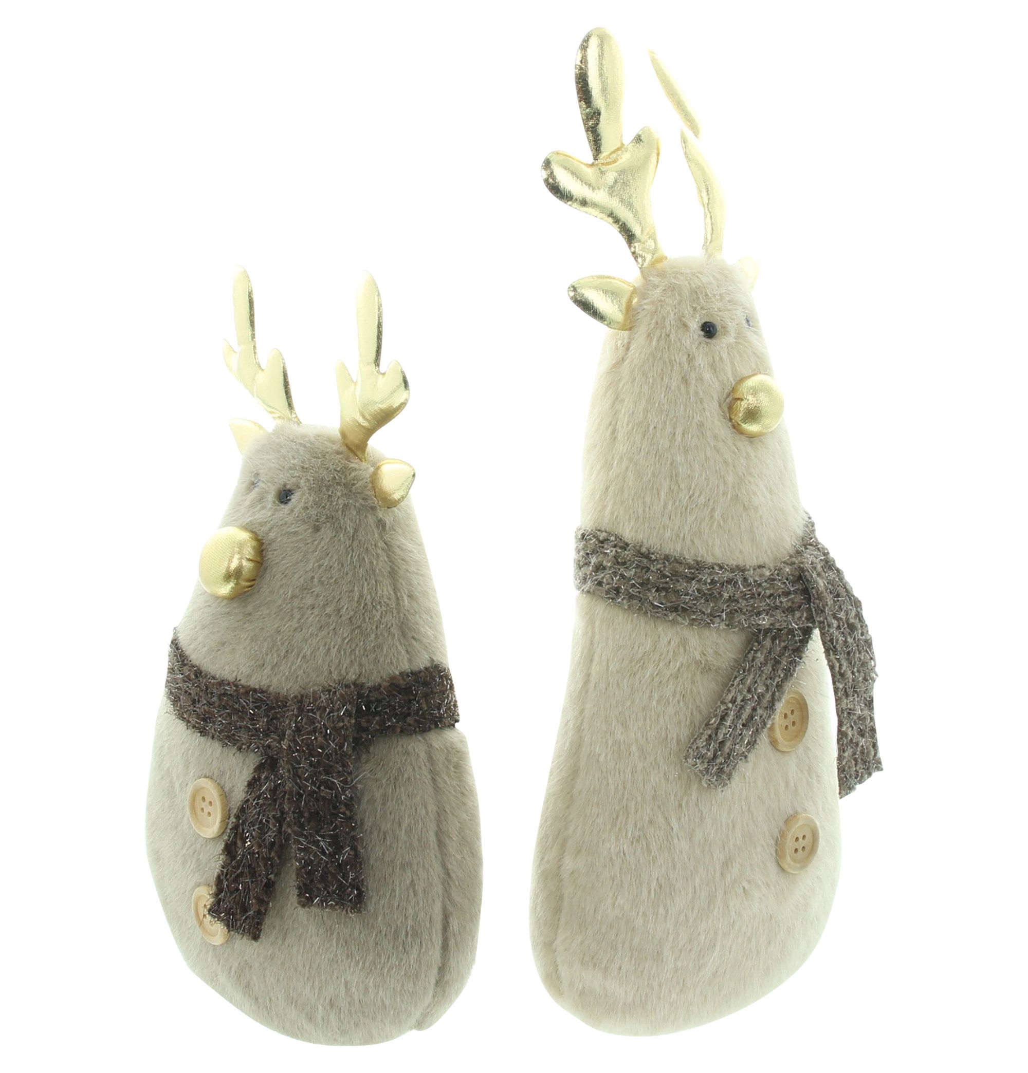 Acheter Figurine en peluche « Renne », lot de 2 dans la boutique en ligne de Frank Flechtwaren pour Figurines