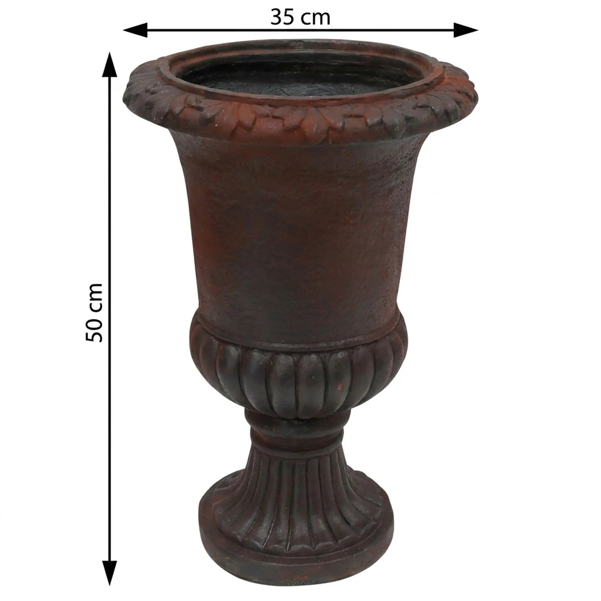 Acheter Jardinière "amphore rustique"  dans la boutique en ligne de Frank Flechtwaren pour Pots de fleurs