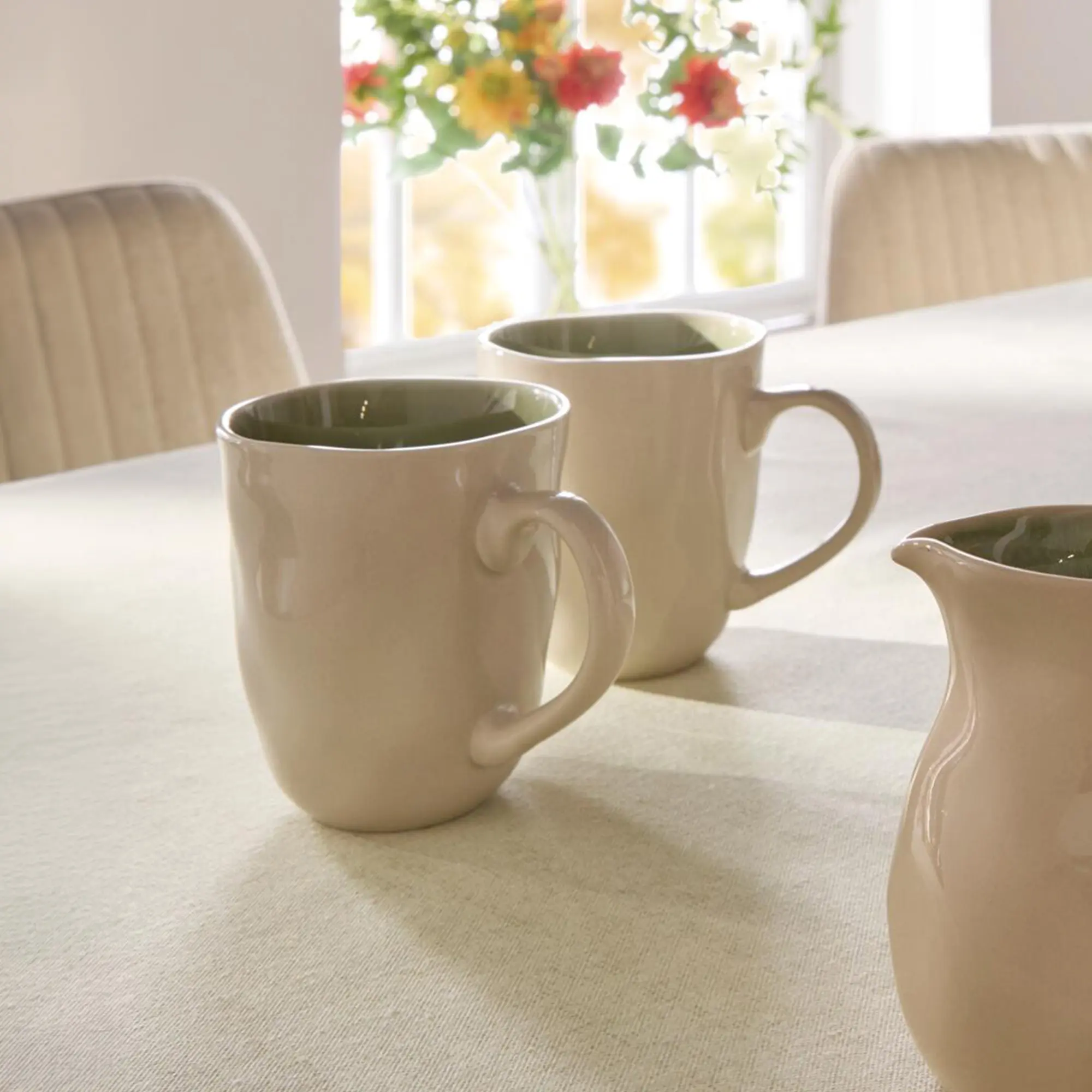 Acheter Lot de 2 tasses "organic"  dans la boutique en ligne de Frank Flechtwaren