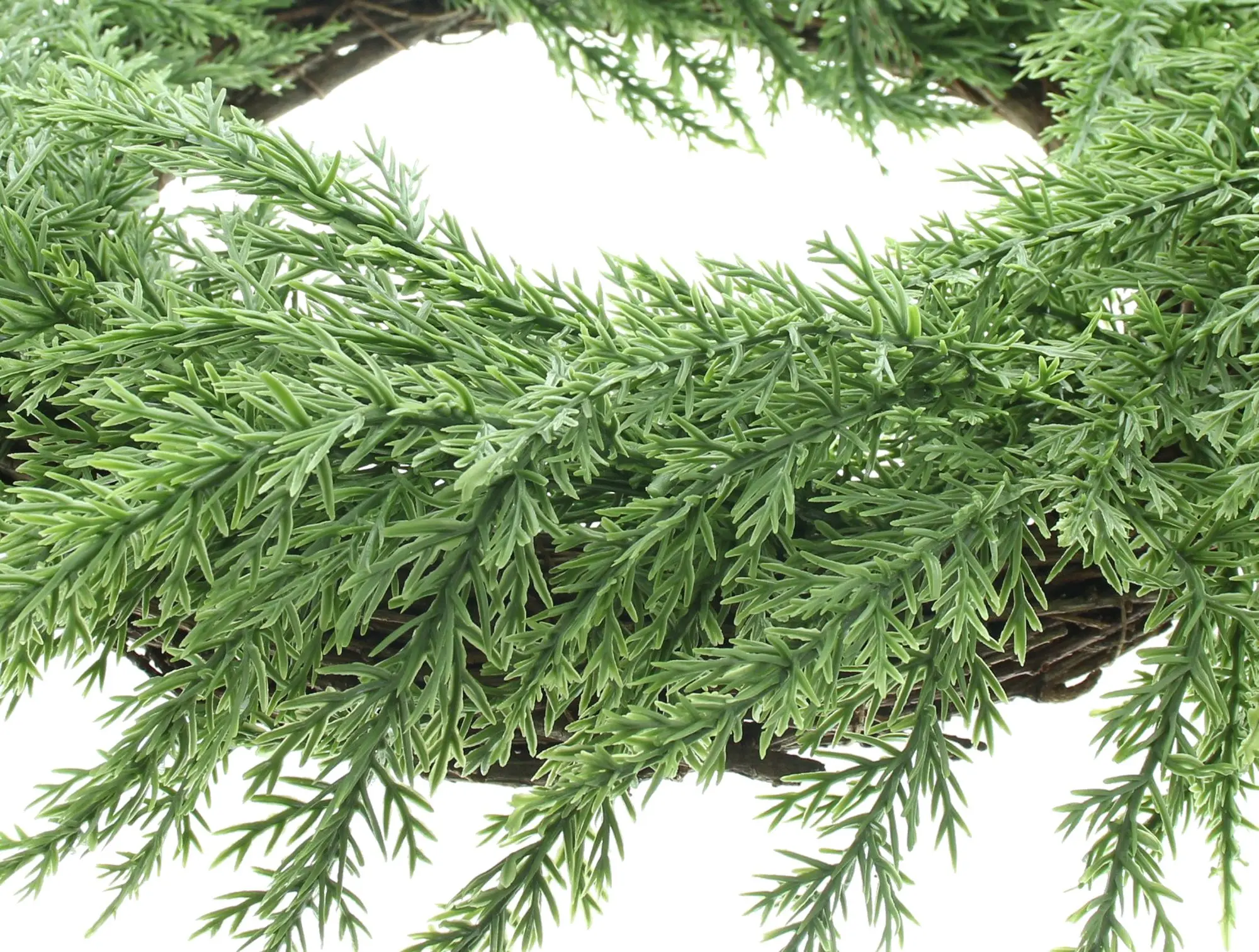 Acheter Couronne « Branches de cyprès »  dans la boutique en ligne de Frank Flechtwaren pour Couronnes de Noël