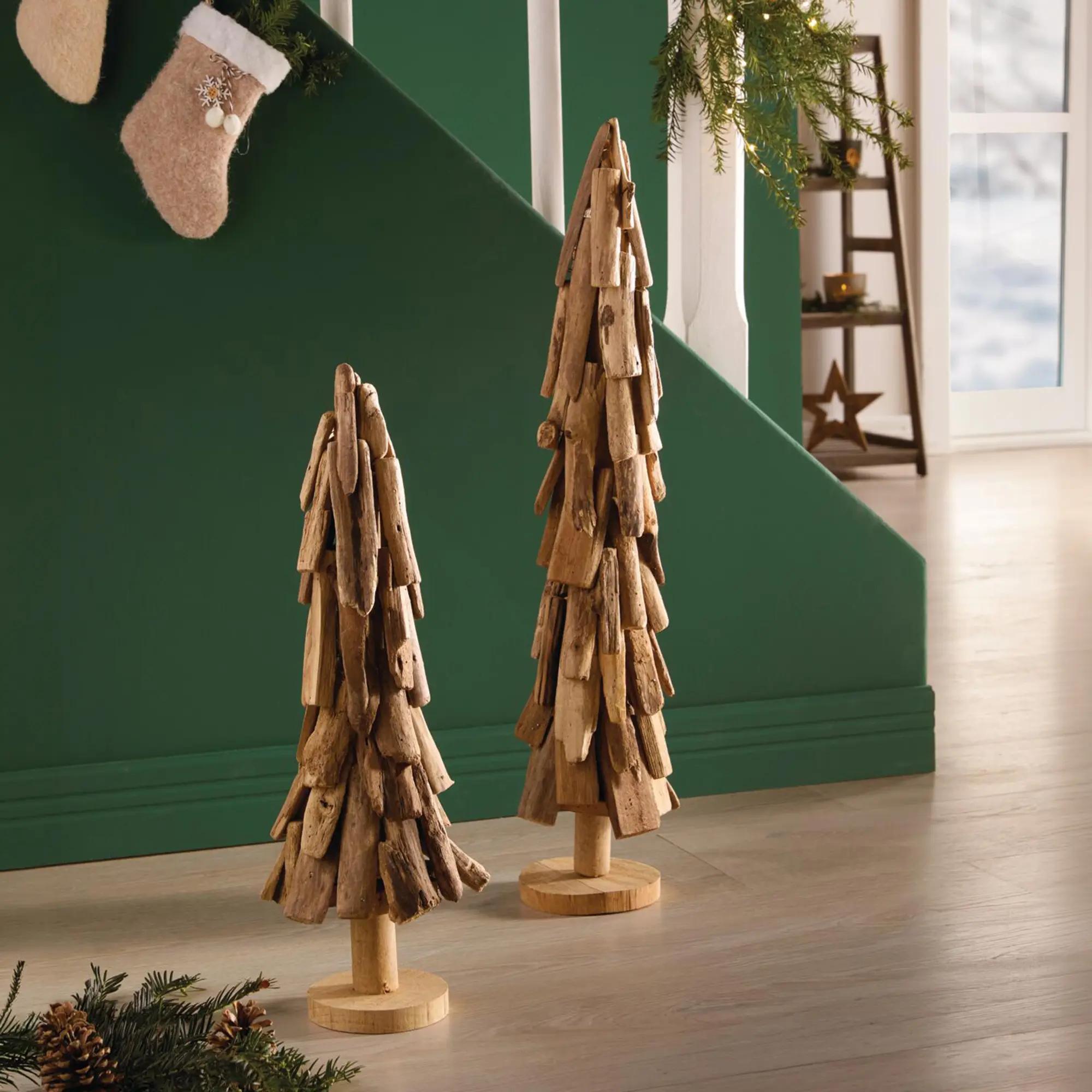 Acheter Sapin « Woodland Christmas », lot de 2 dans la boutique en ligne de Frank Flechtwaren