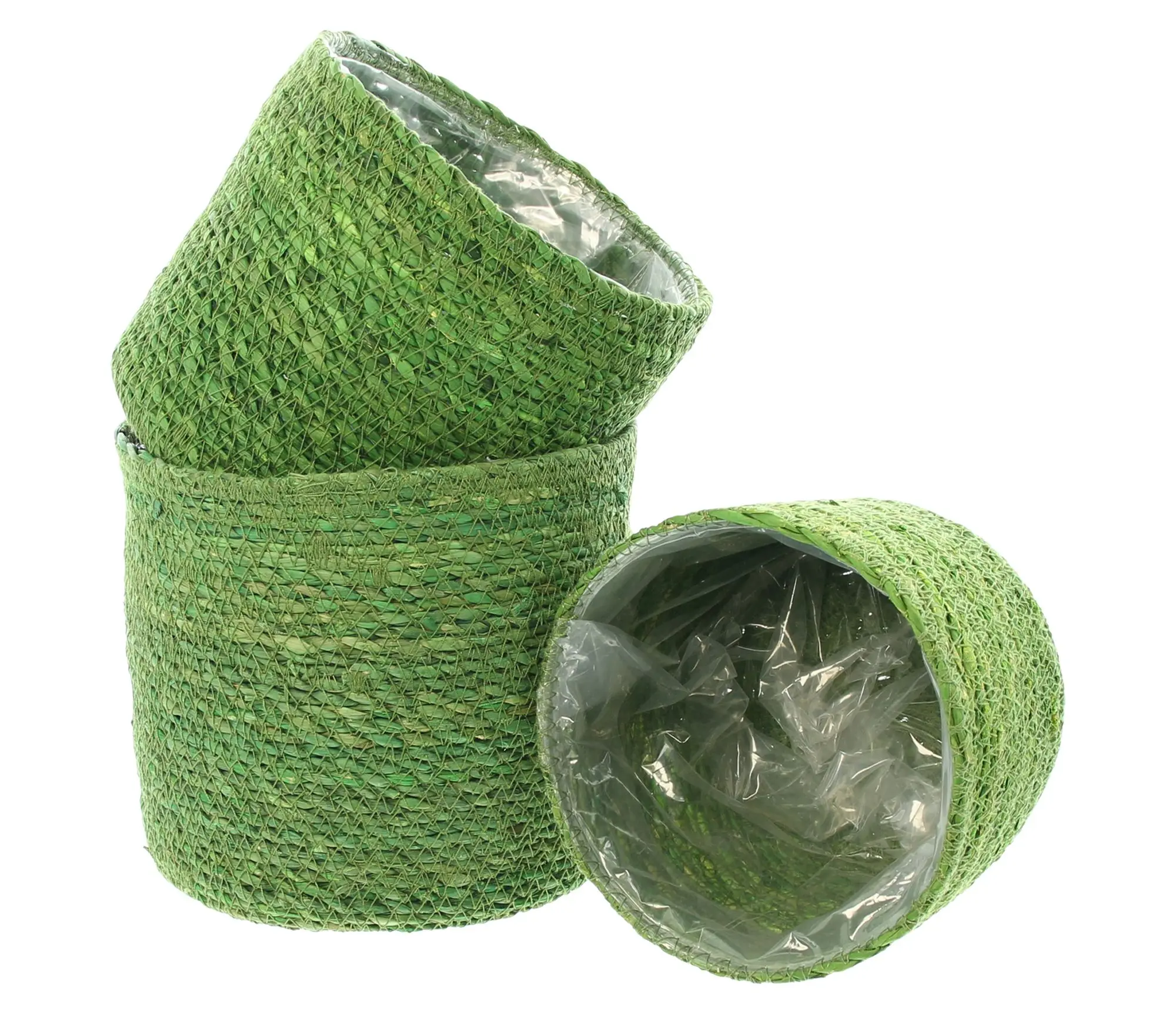 Acheter Lot de 3 jardinières "Green"  dans la boutique en ligne de Frank Flechtwaren pour Pots de fleurs