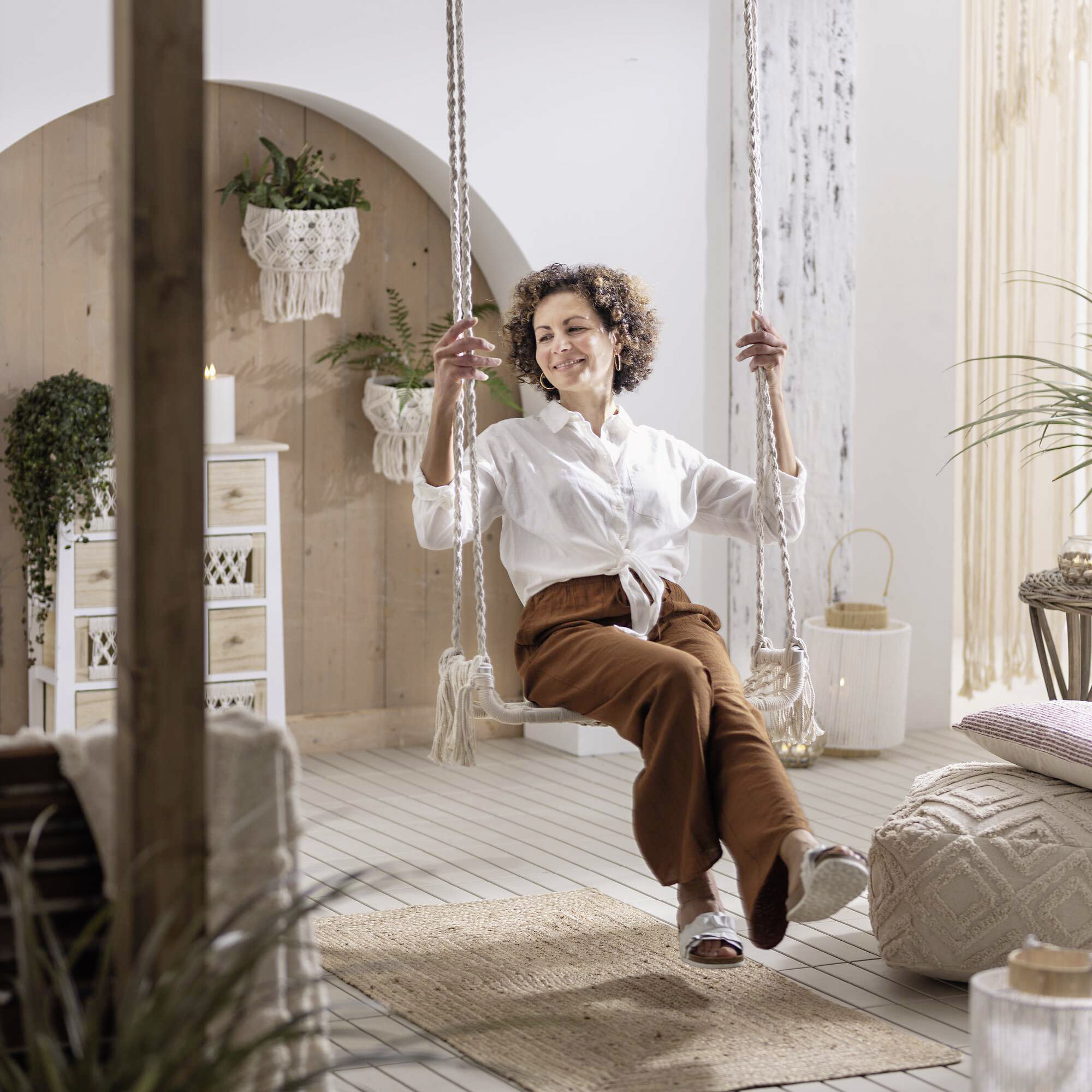 Acheter Balançoire "macramé" dans la boutique en ligne de Frank Flechtwaren pour Hamacs et fauteuils suspendus Acheter Balançoire "macramé" dans la boutique en ligne de Frank Flechtwaren pour Hamacs et fauteuils suspendus