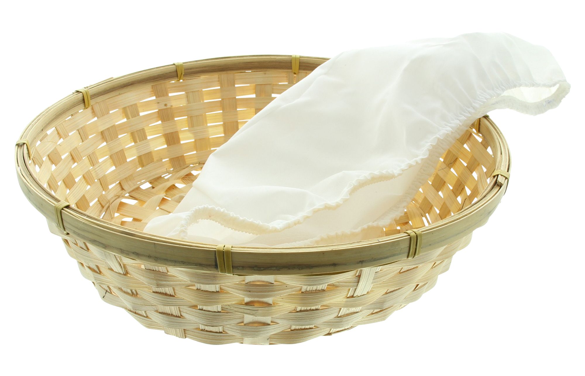 Acheter Corbeille en bambou "ronde"  dans la boutique en ligne de Frank Flechtwaren pour Coupes